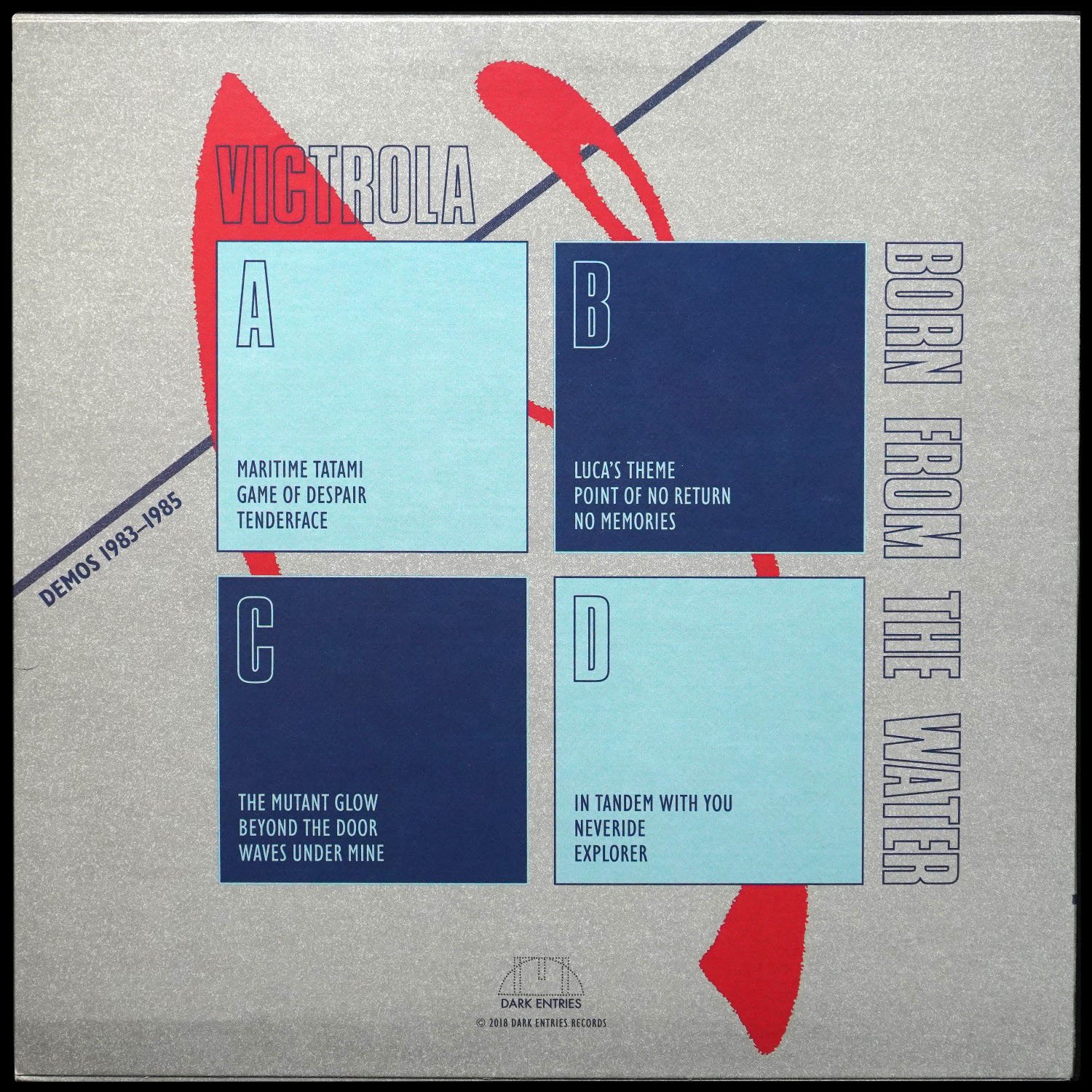 LP Victrola — Born From The Water (Demos 1983-1985) (2LP) фото 2