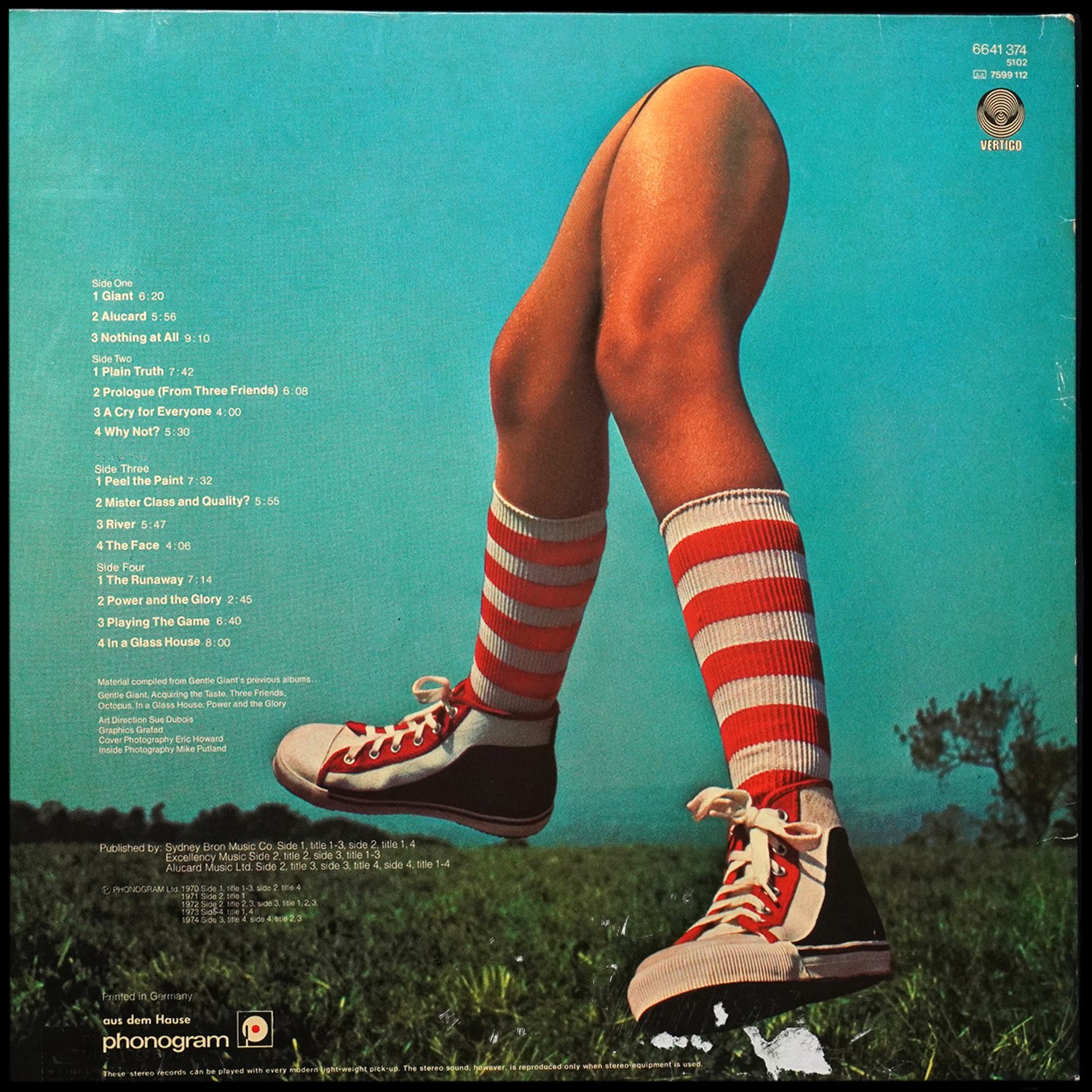 LP Gentle Giant — Giant Steps.. The First Five Years (2LP) фото 2
