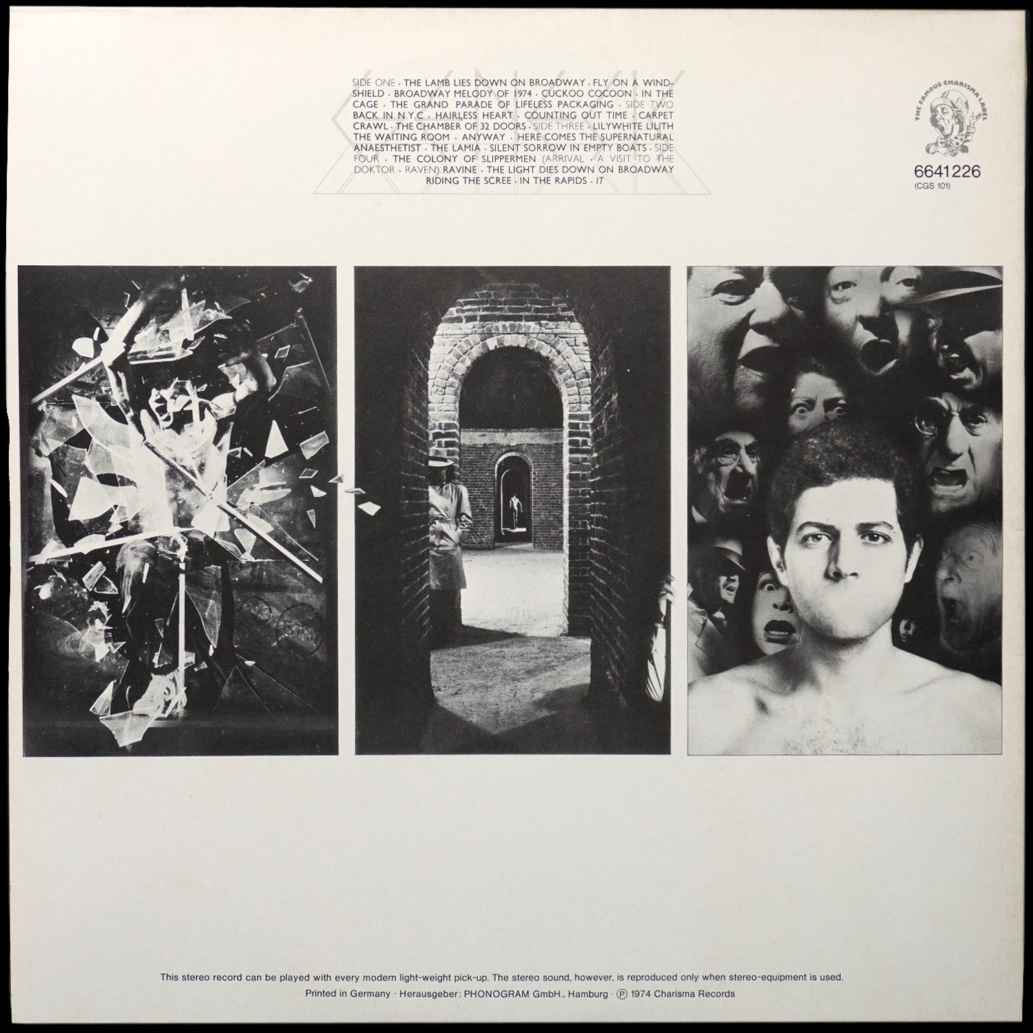 LP Genesis — Lamb Lies Down On Broadway (2LP) фото 3