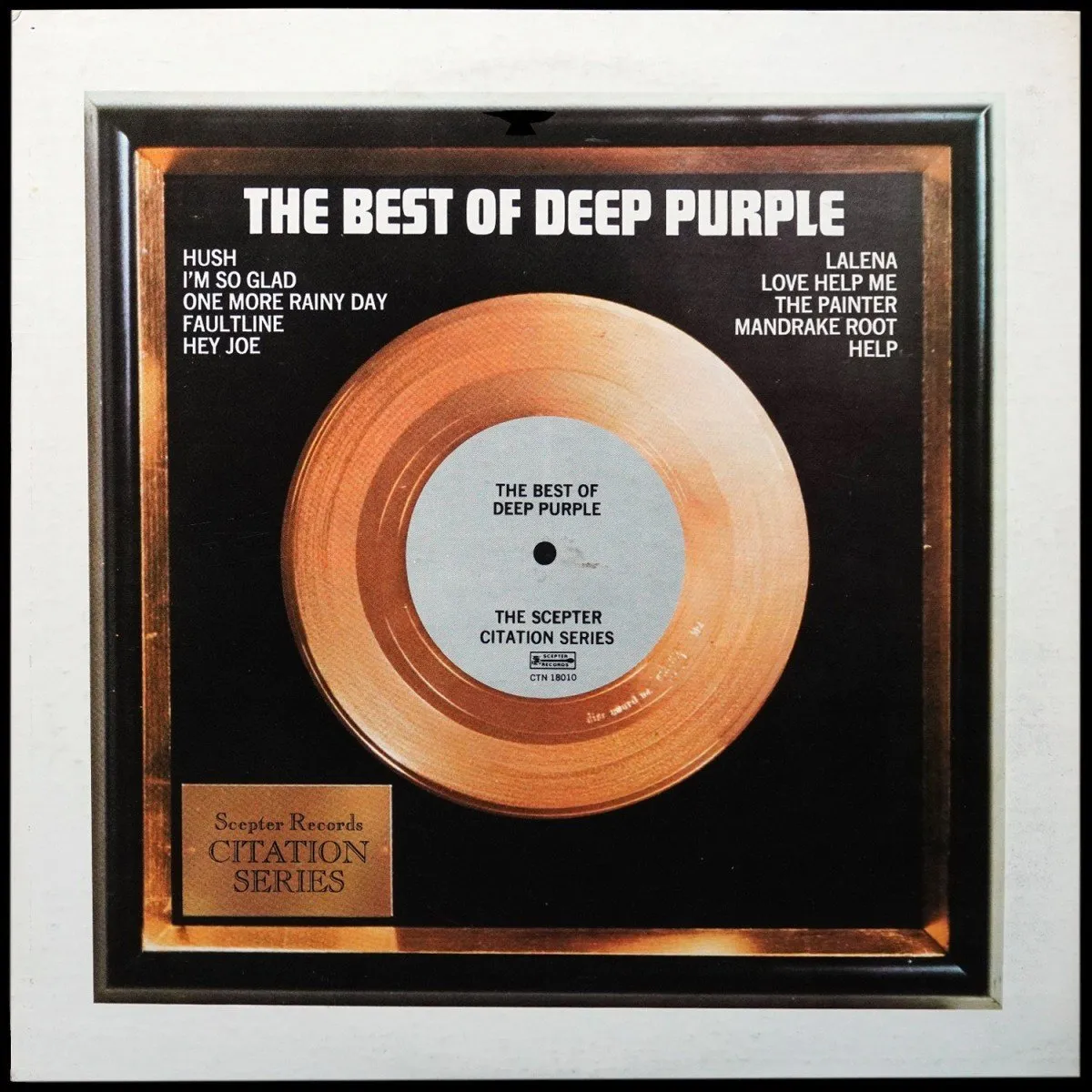 LP Deep Purple — Best Of Deep Purple фото