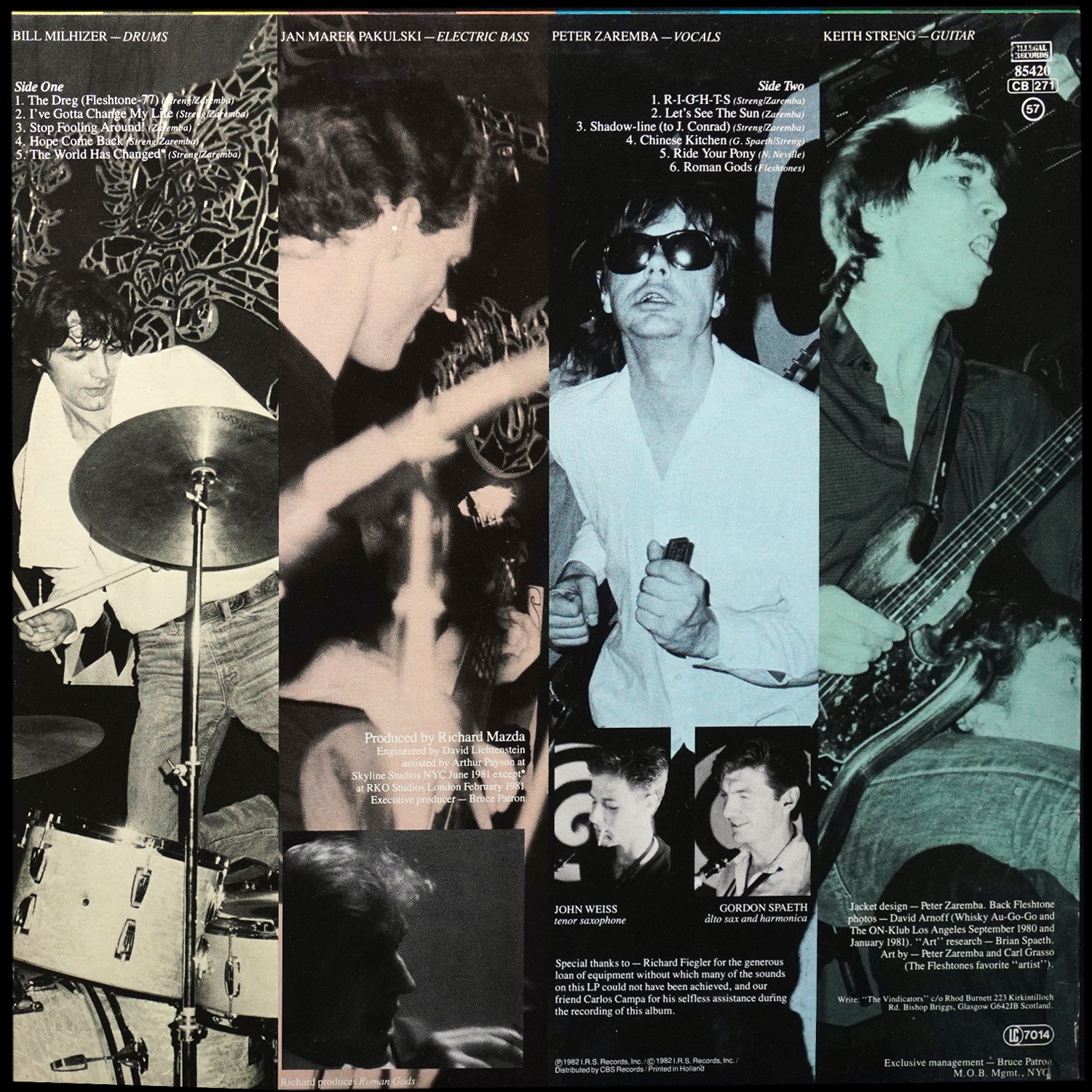LP Fleshtones — Roman Gods фото 2