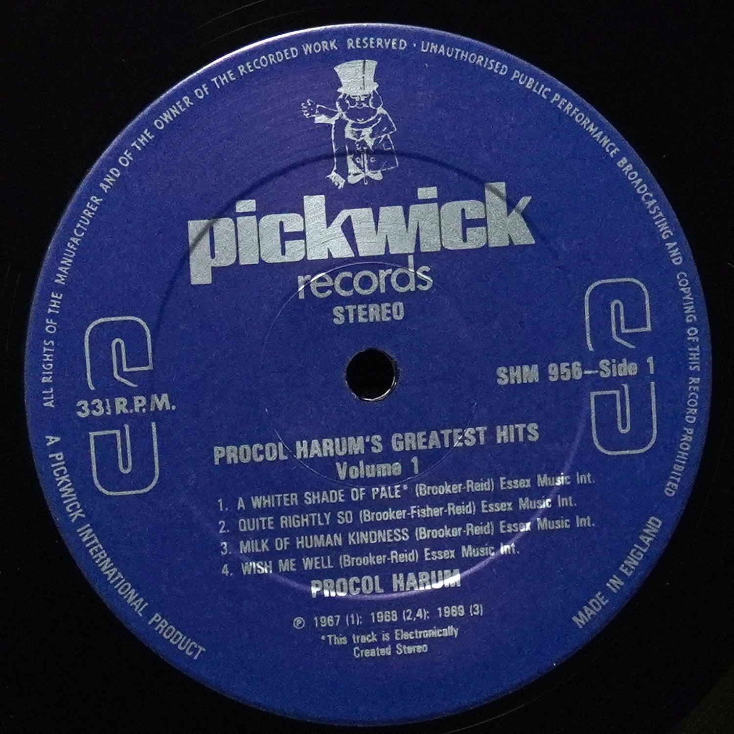 LP Procol Harum — Procol Harum's Greatest Hits фото 2