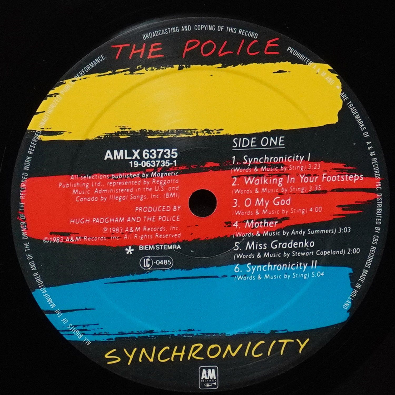 LP Police — Synchronicity фото 3
