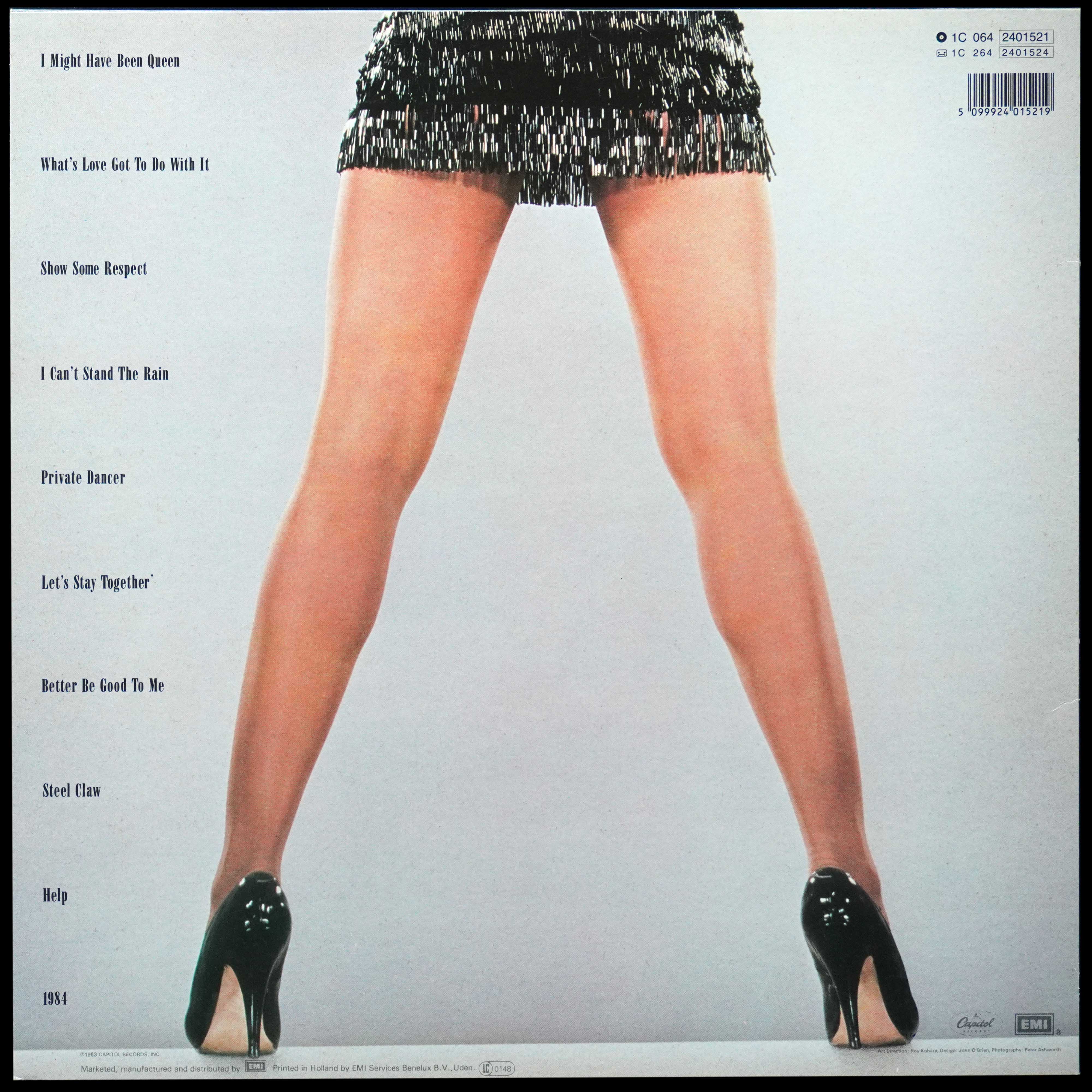 LP Tina Turner — Private Dancer фото 2