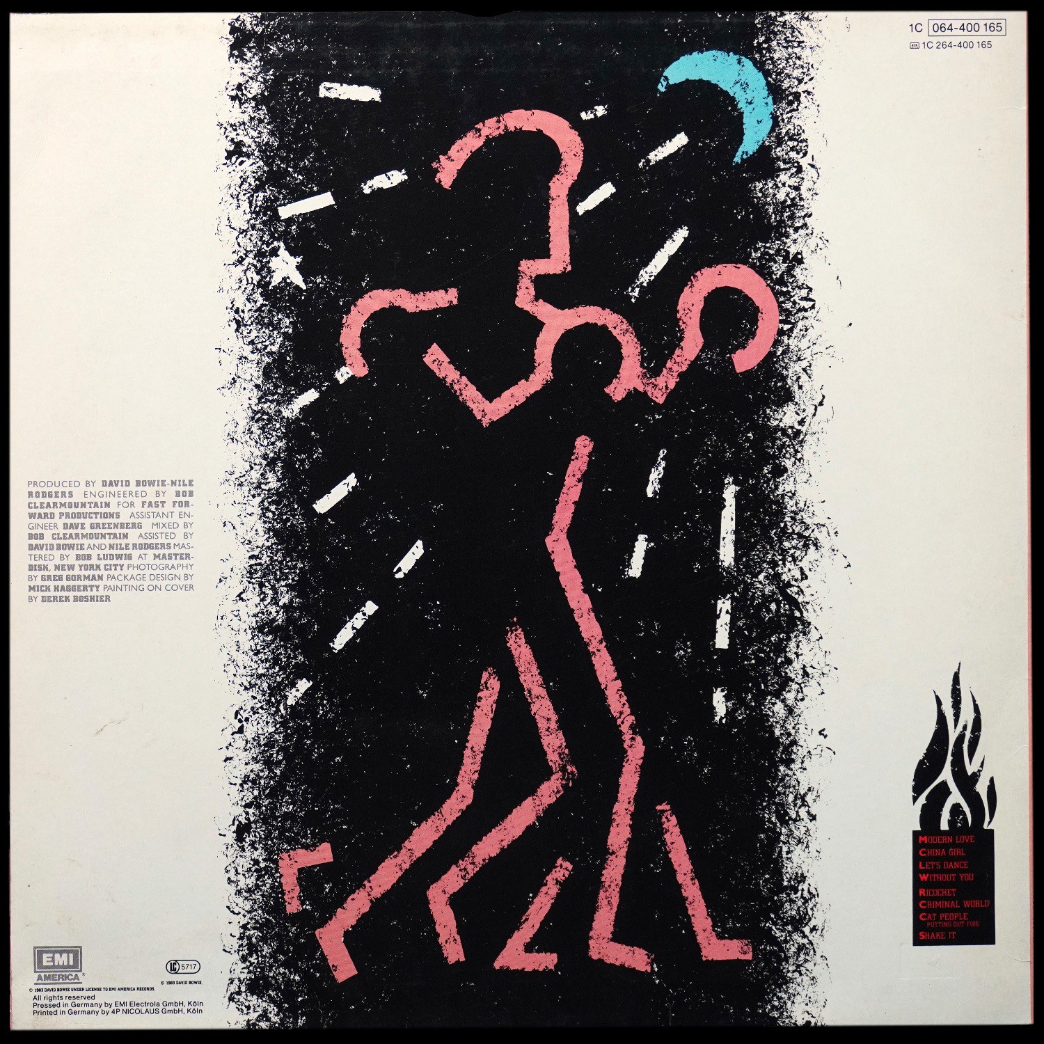 LP David Bowie — Let's Dance фото 2
