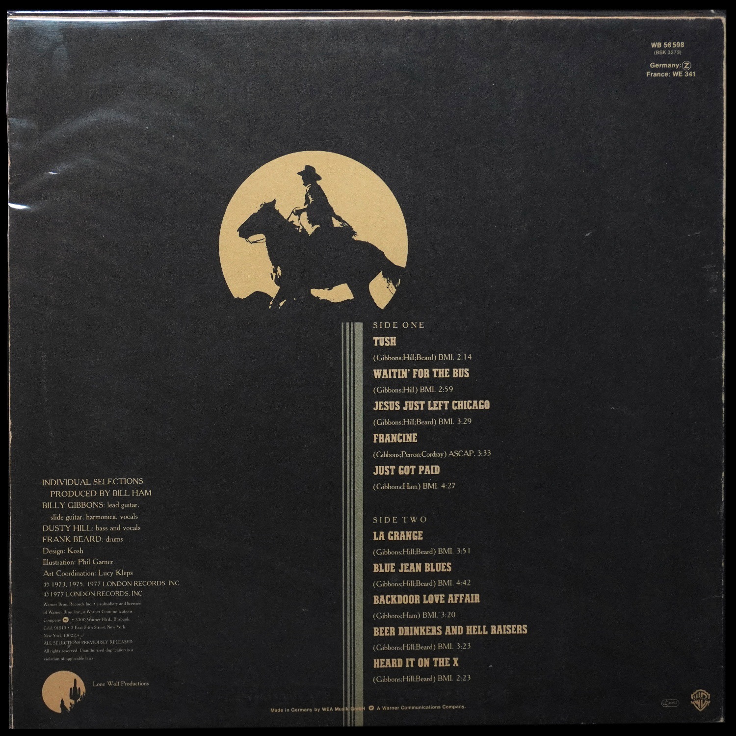 LP ZZ Top — Best Of ZZ Top фото 2