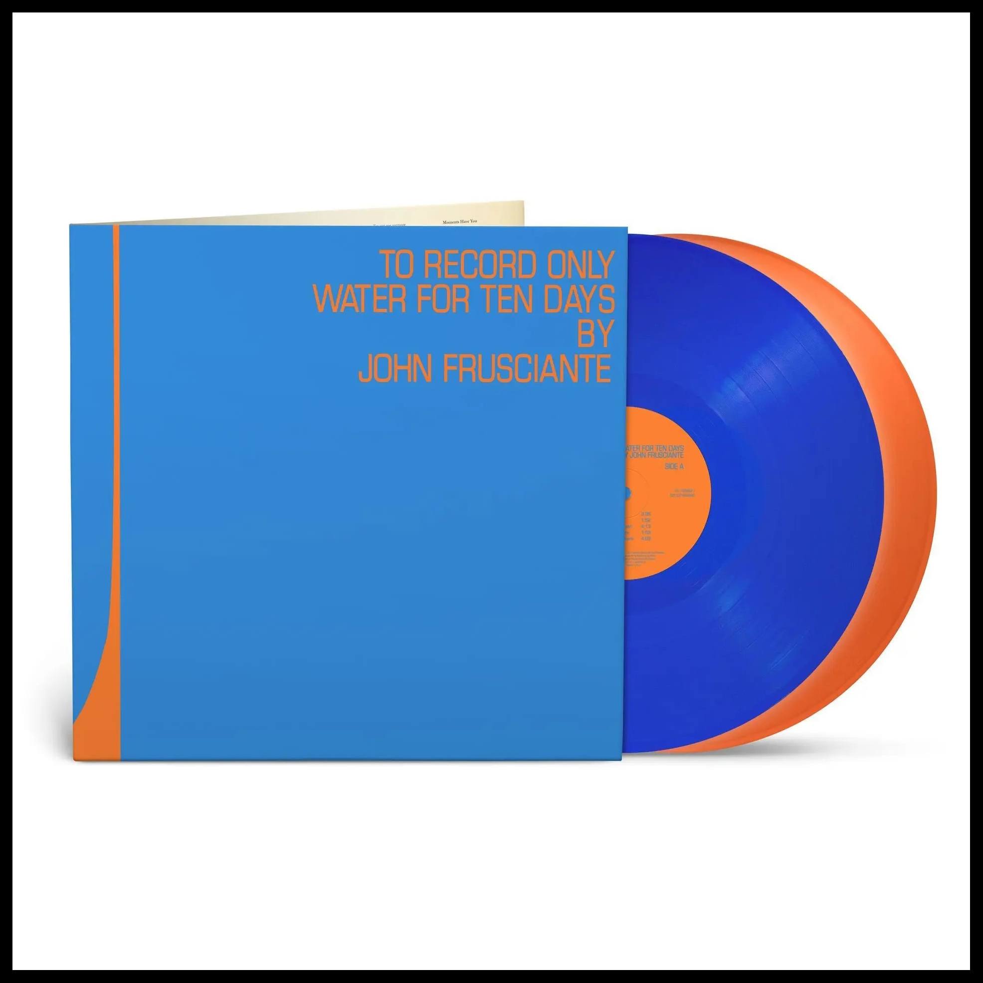 LP John Frusciante — To Record Only Water For Ten Days (цветной винил, 2LP, Предзаказ / Pre-Sale) фото 2