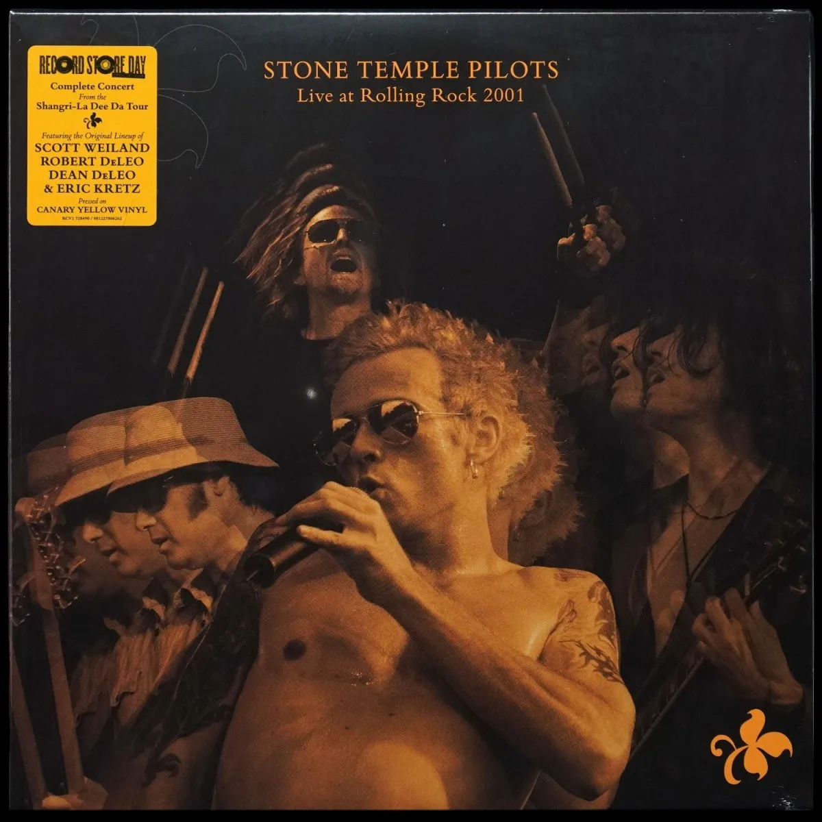 LP Stone Temple Pilots — Live At Rolling Rock 2001 (цветной винил, 2LP) фото