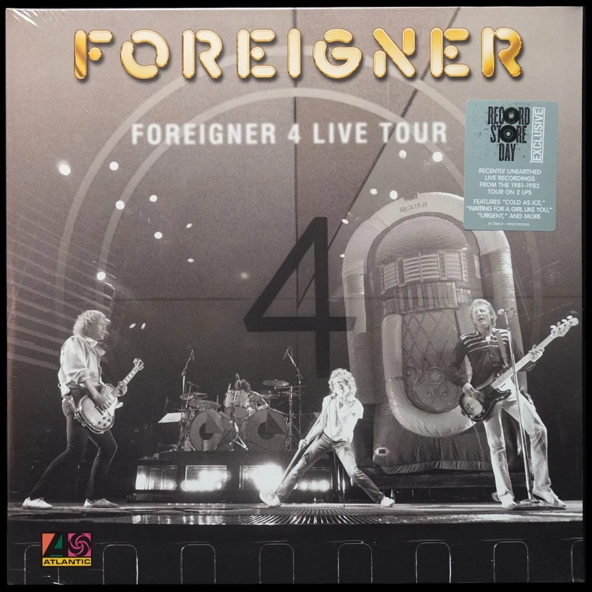 LP Foreigner — Foreigner 4 Live Tour (2LP) фото