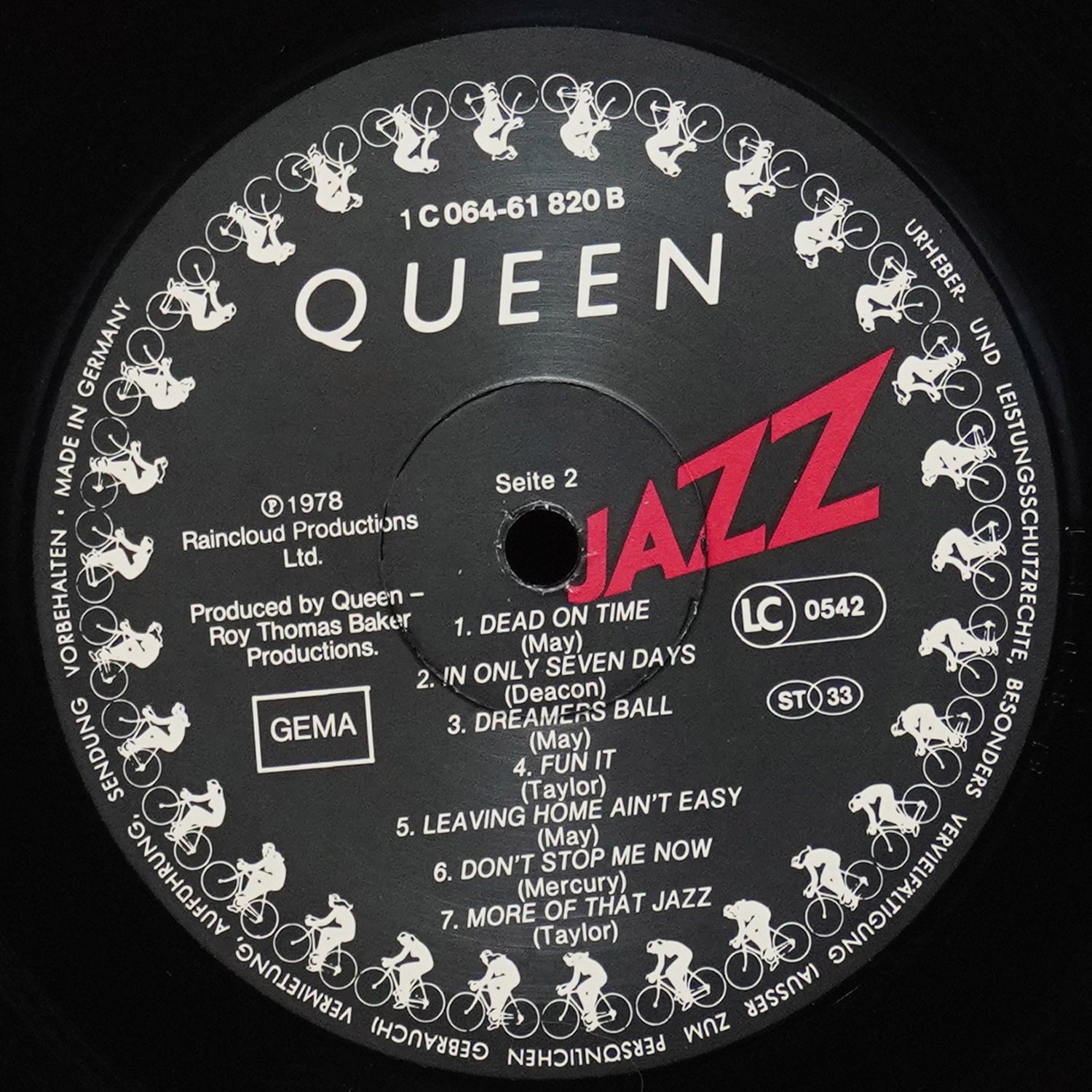LP Queen — Jazz (+ постер) фото 5