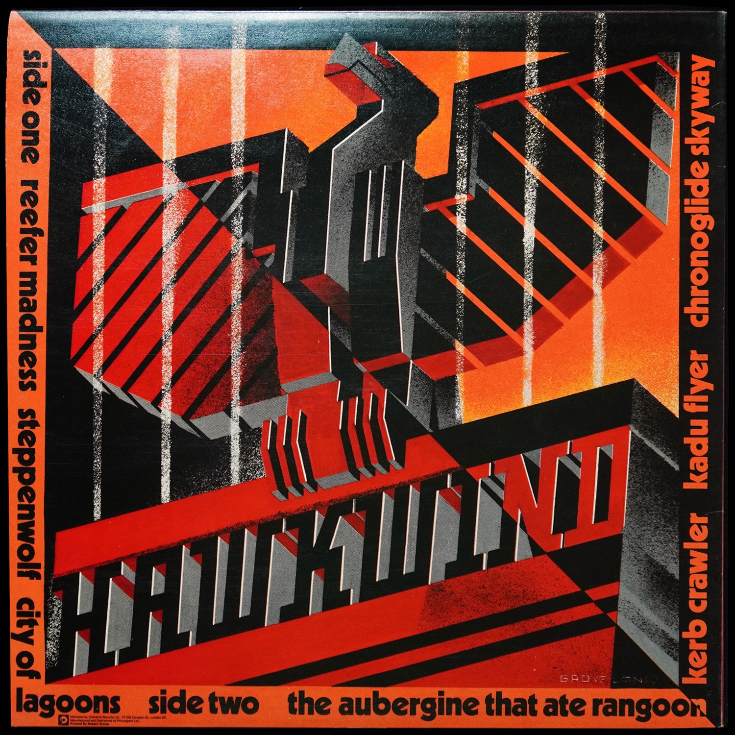 LP Hawkwind — Astounding Sounds, Amazing Music фото 2
