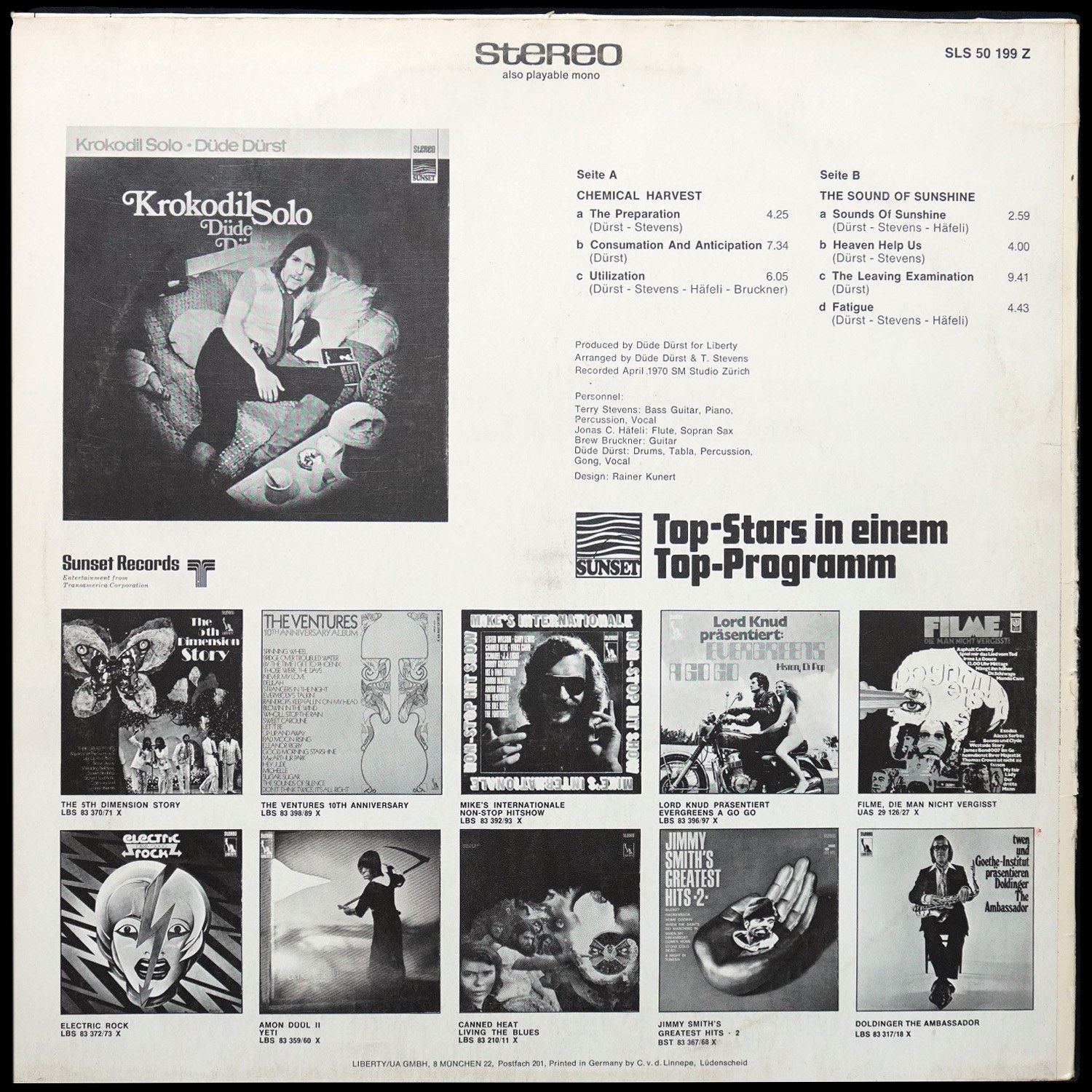 LP Dude Durst — Krokodil Solo фото 2