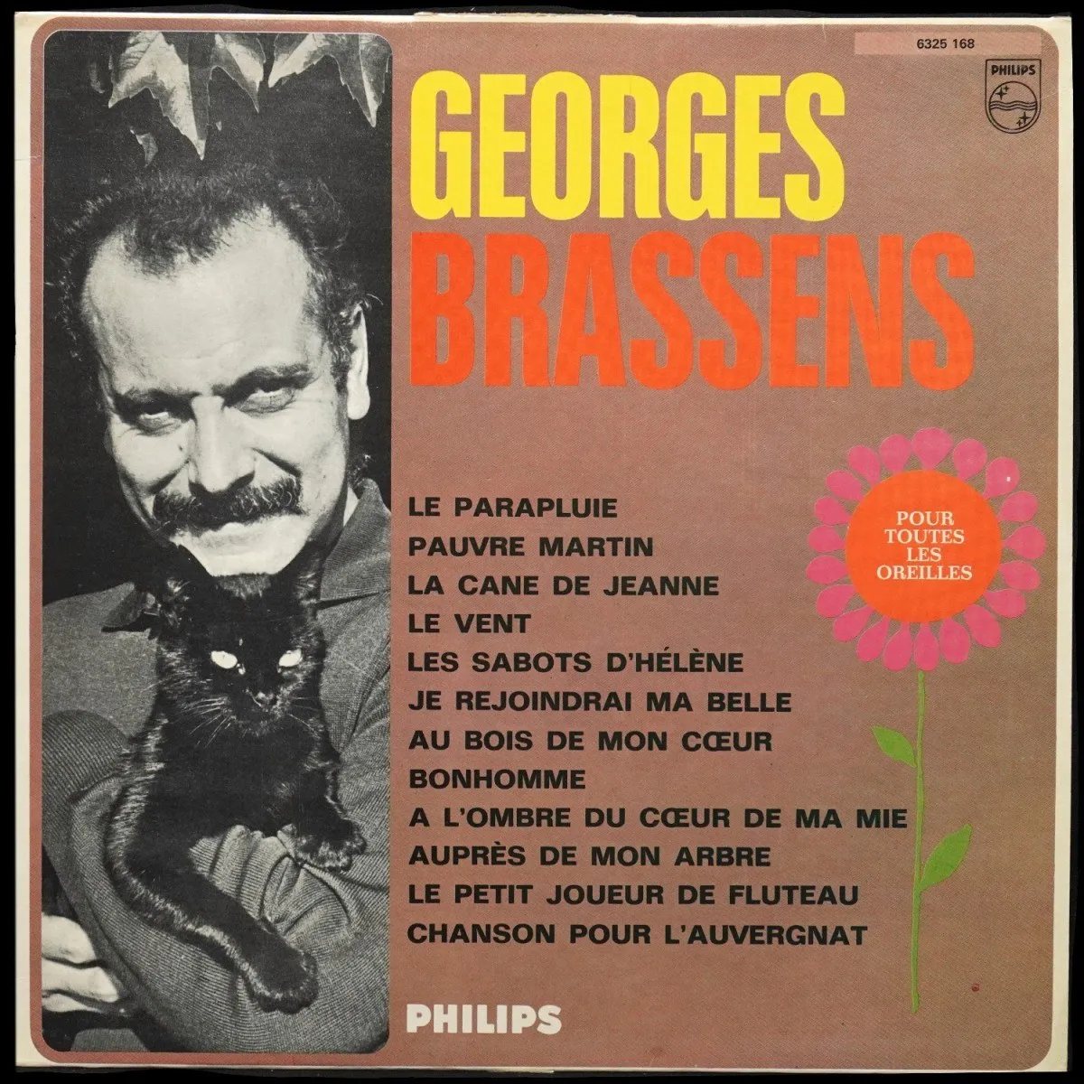 LP Georges Brassens — Pour Toutes Les Oreilles фото