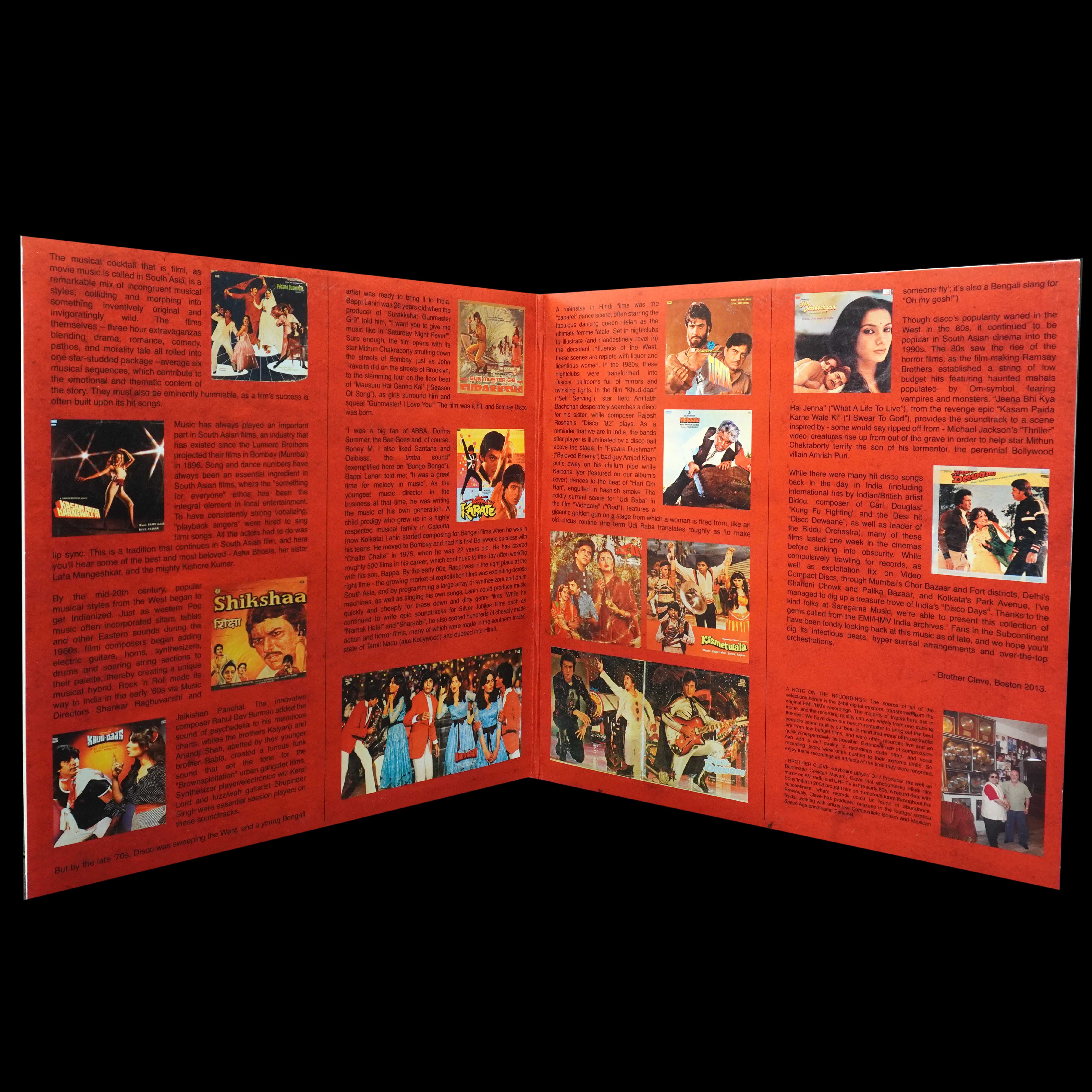 LP V/A — Bombay Disco (Disco Hits From Hindi Films 1979-1985) (2LP) фото 3