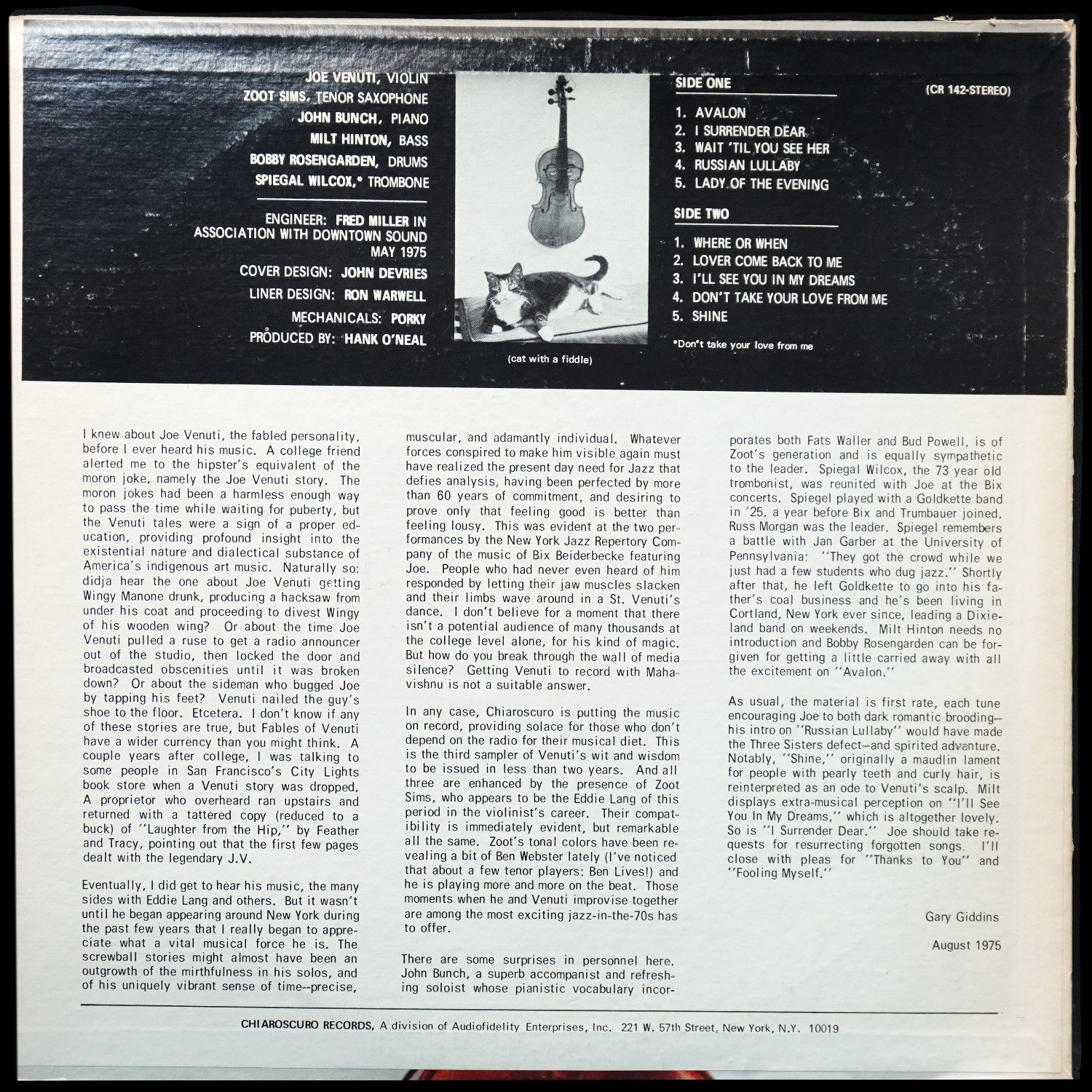 LP Joe Venuti — Joe Venuti And Zoot Sims фото 2