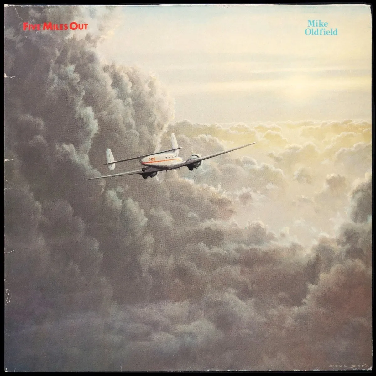 LP Mike Oldfield — Five Miles Out фото