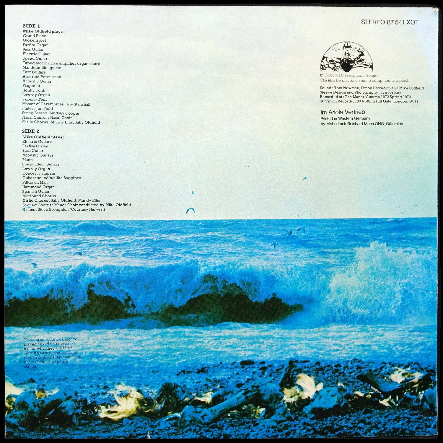 LP Mike Oldfield — Tubular Bells фото 2