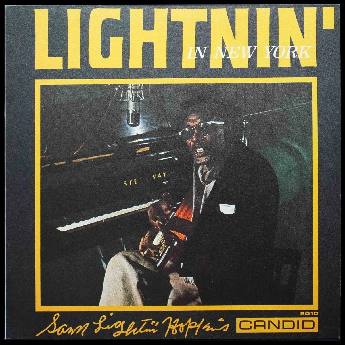 LP Lightnin' Hopkins — Lightnin' In New York фото