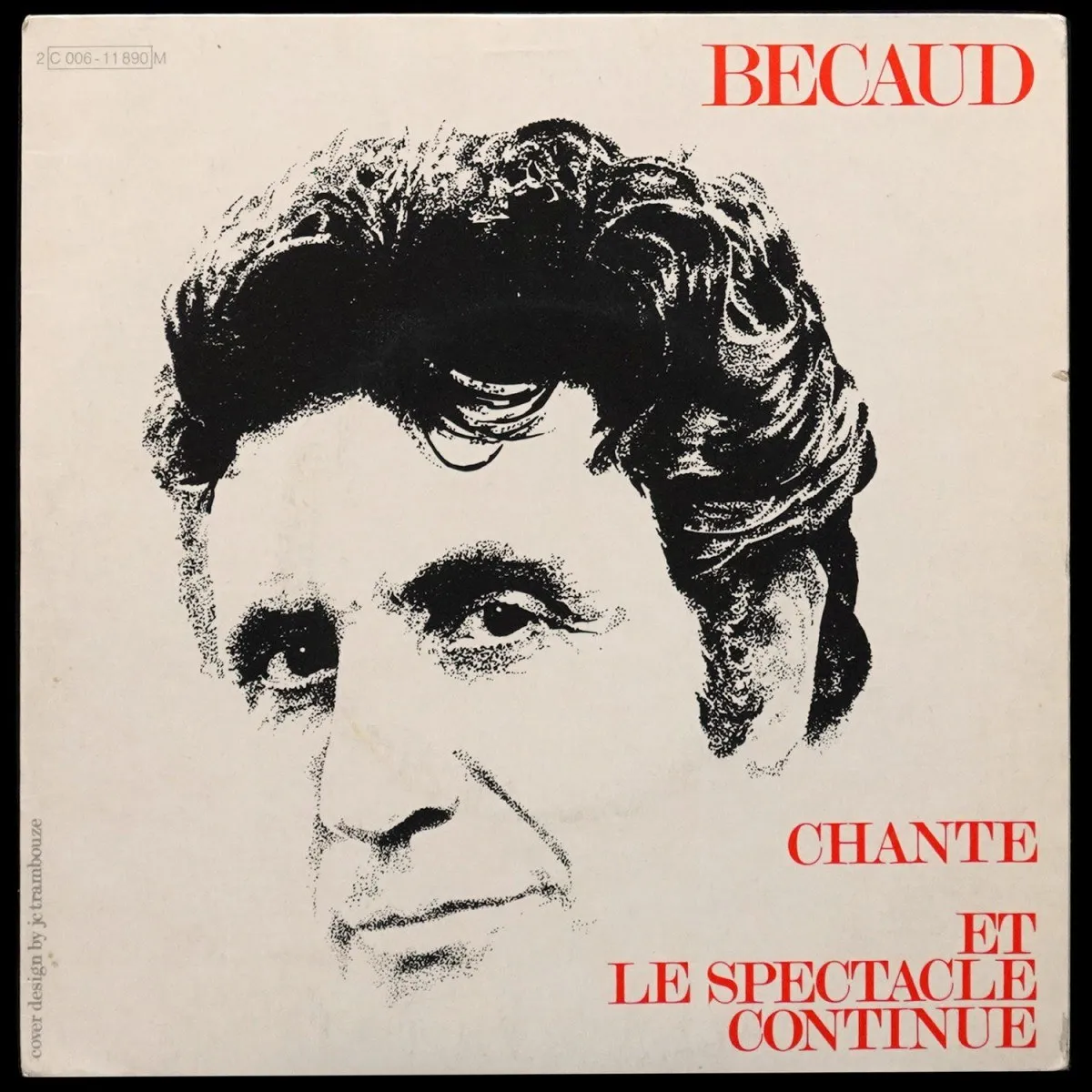 LP Gilbert Becaud — Chante / Et Le Spectacle Continue (сингл) фото