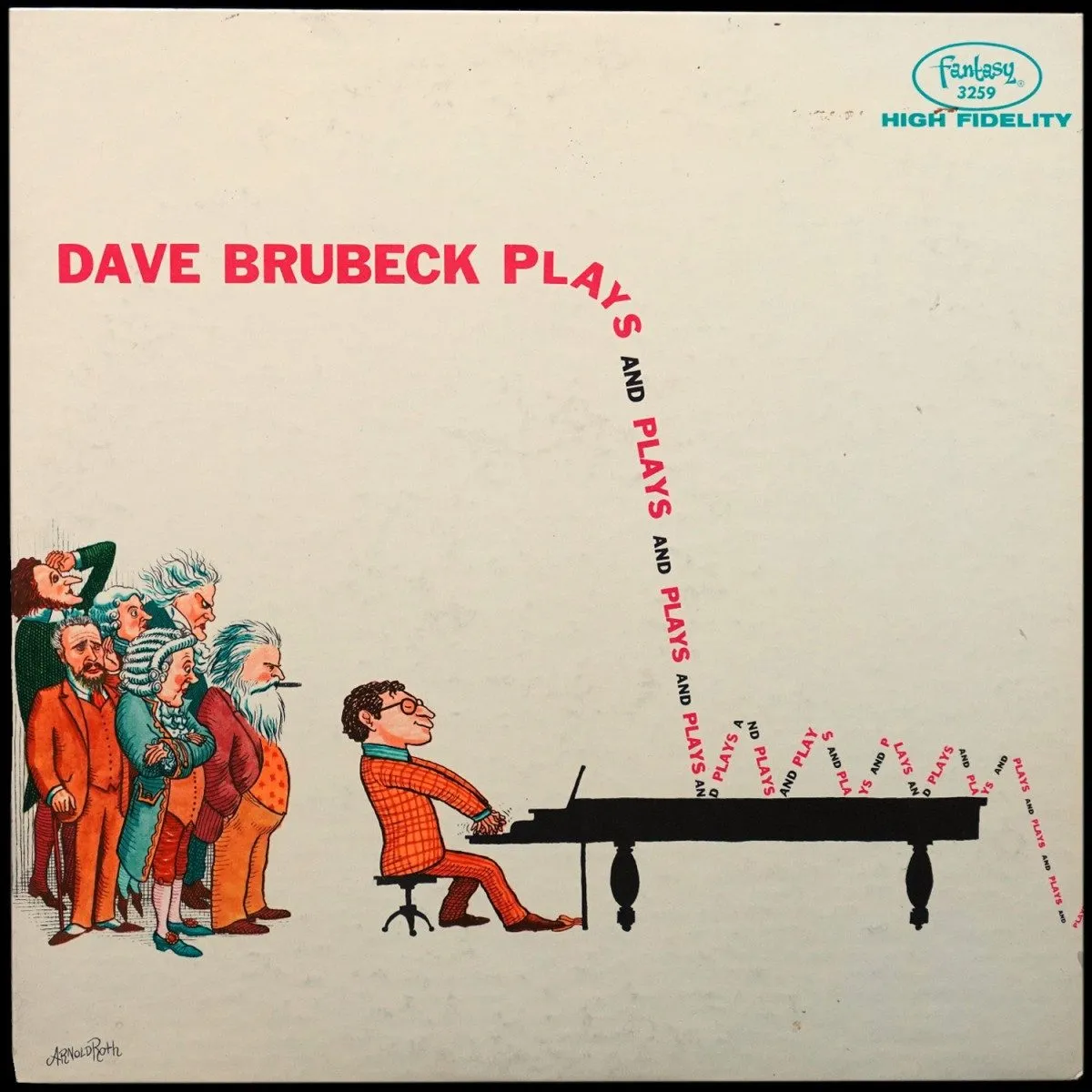 LP Dave Brubeck — Plays And Plays And Plays... (цветной винил) фото