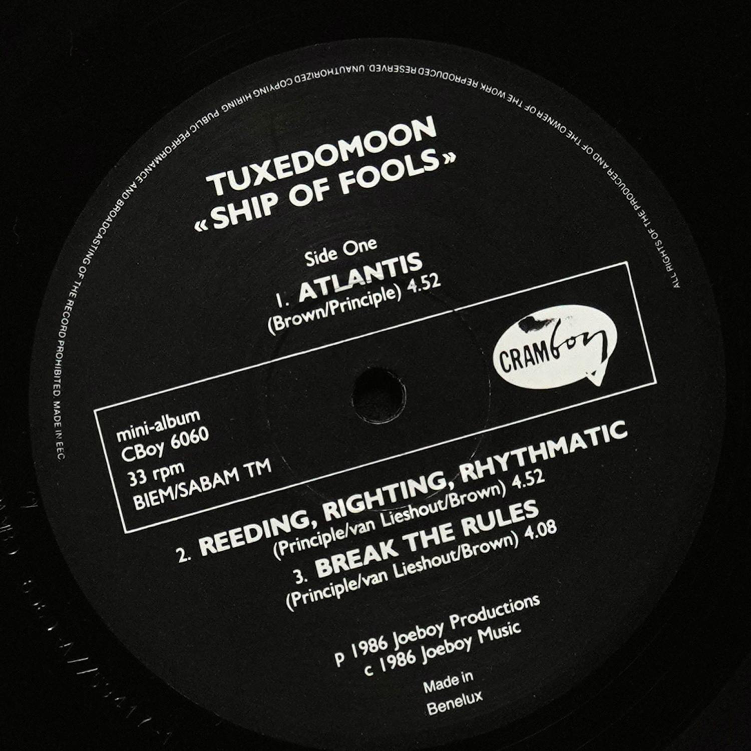 LP Tuxedomoon — Ship Of Fools фото 3