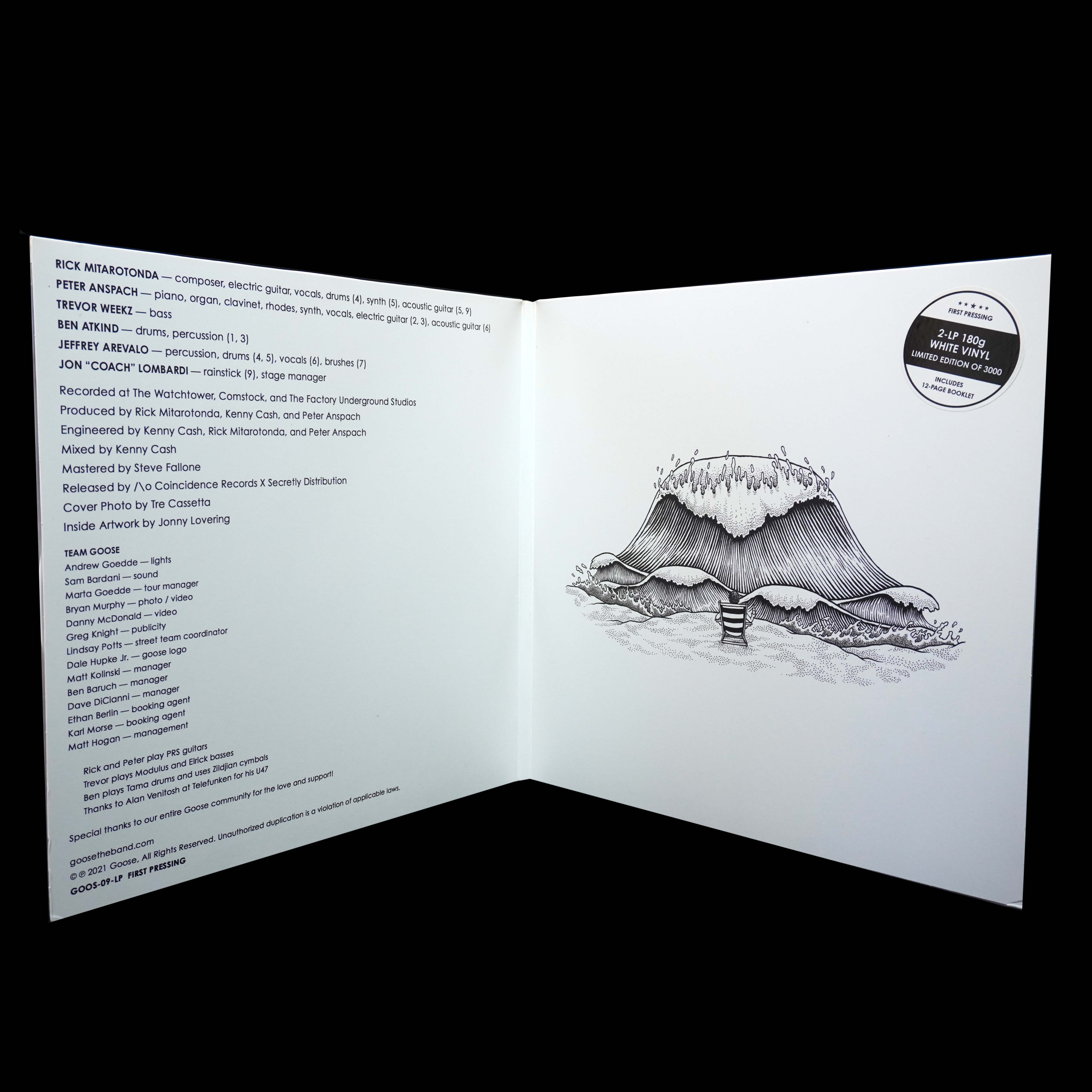LP Goose — Shenanigans Nite Club (2LP, цветной винил, + буклет) фото 3