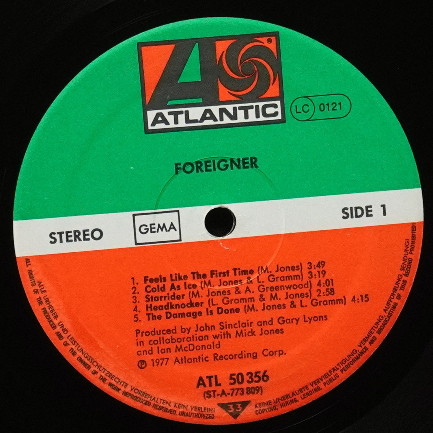 LP Foreigner — Foreigner фото 3