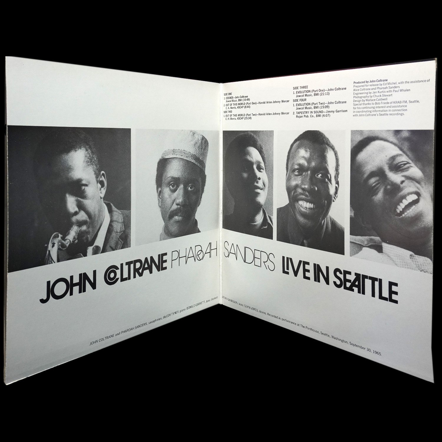 LP John Coltrane — Live In Seattle (2LP) фото 3