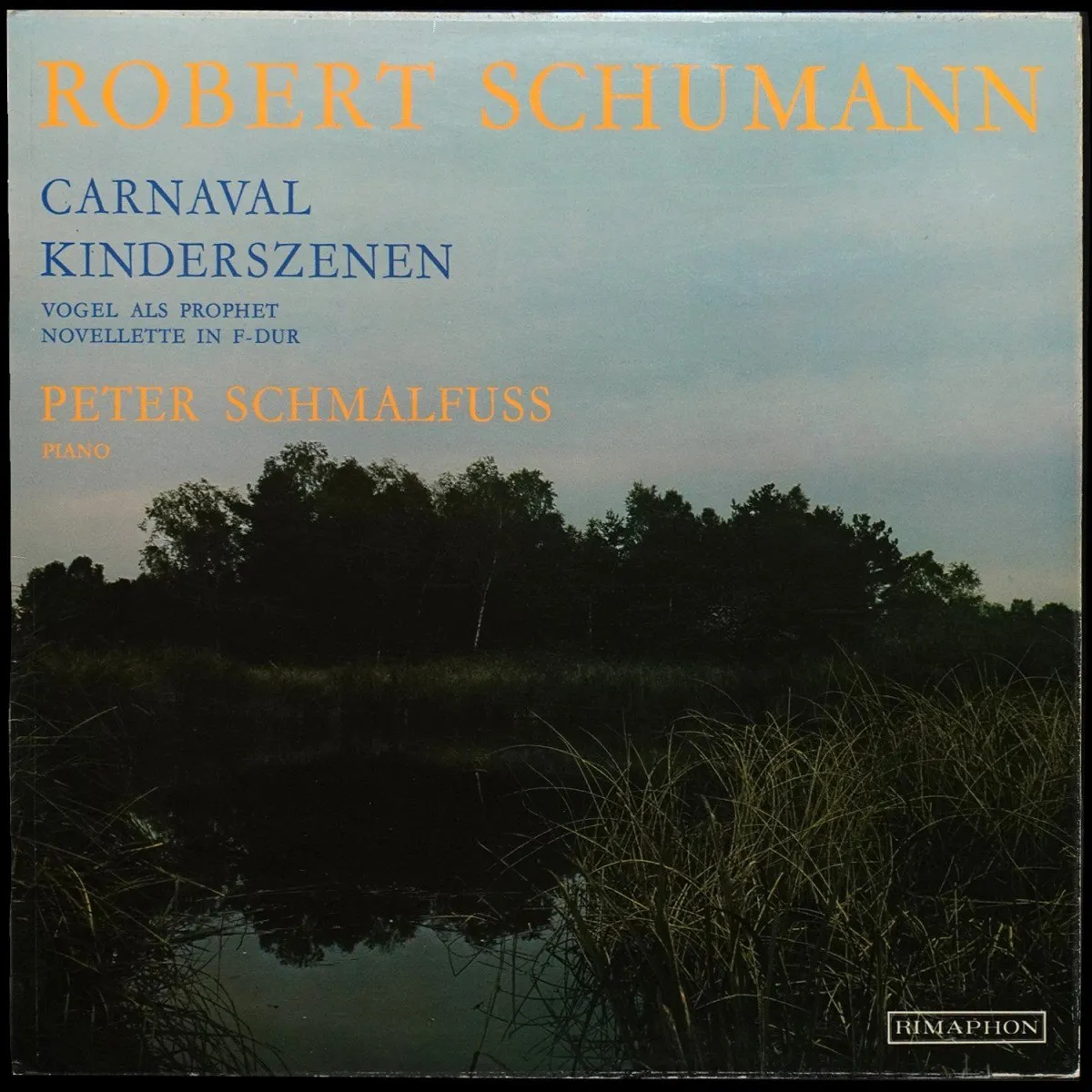 LP Peter Schmalfuss — Schumann: Carnaval / Kinderszenen фото