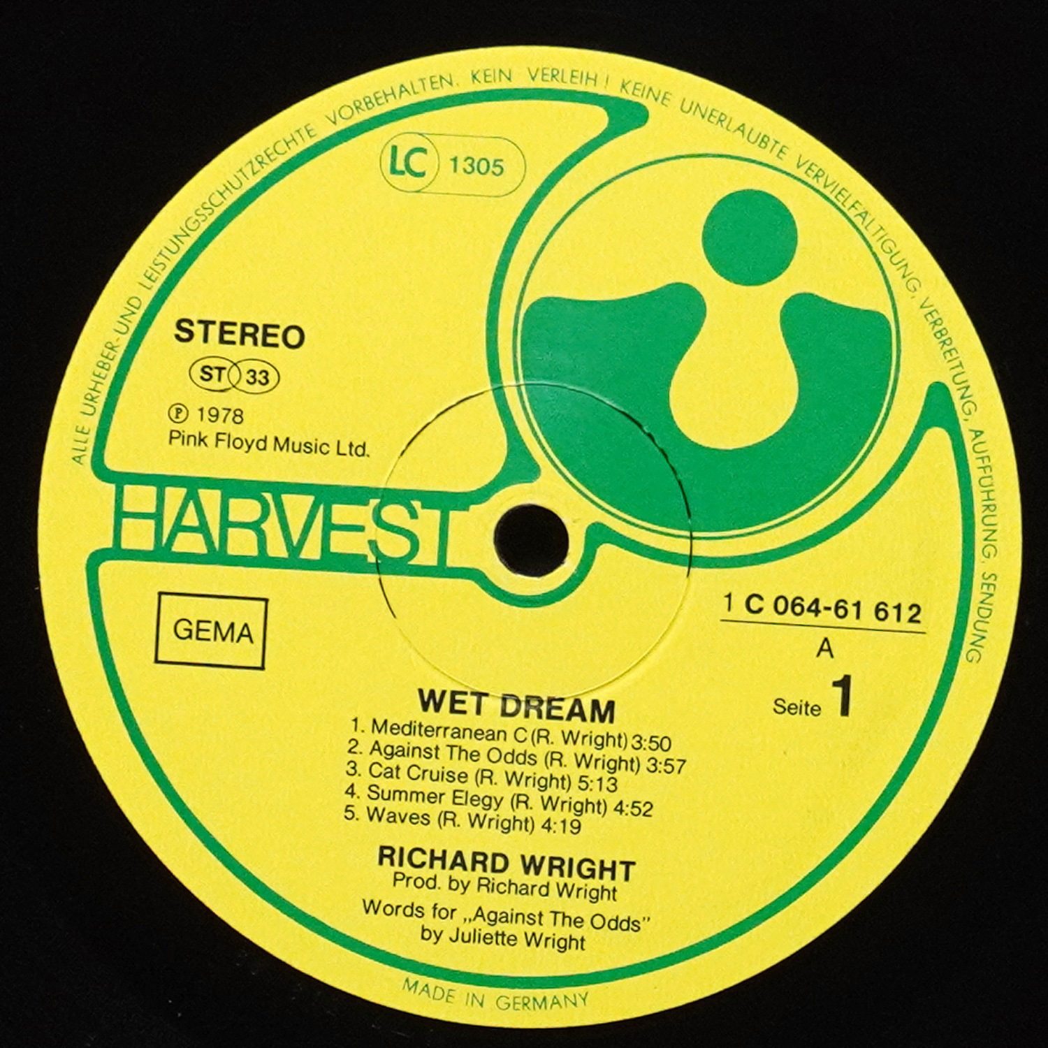 LP Richard Wright — Wet Dream фото 3