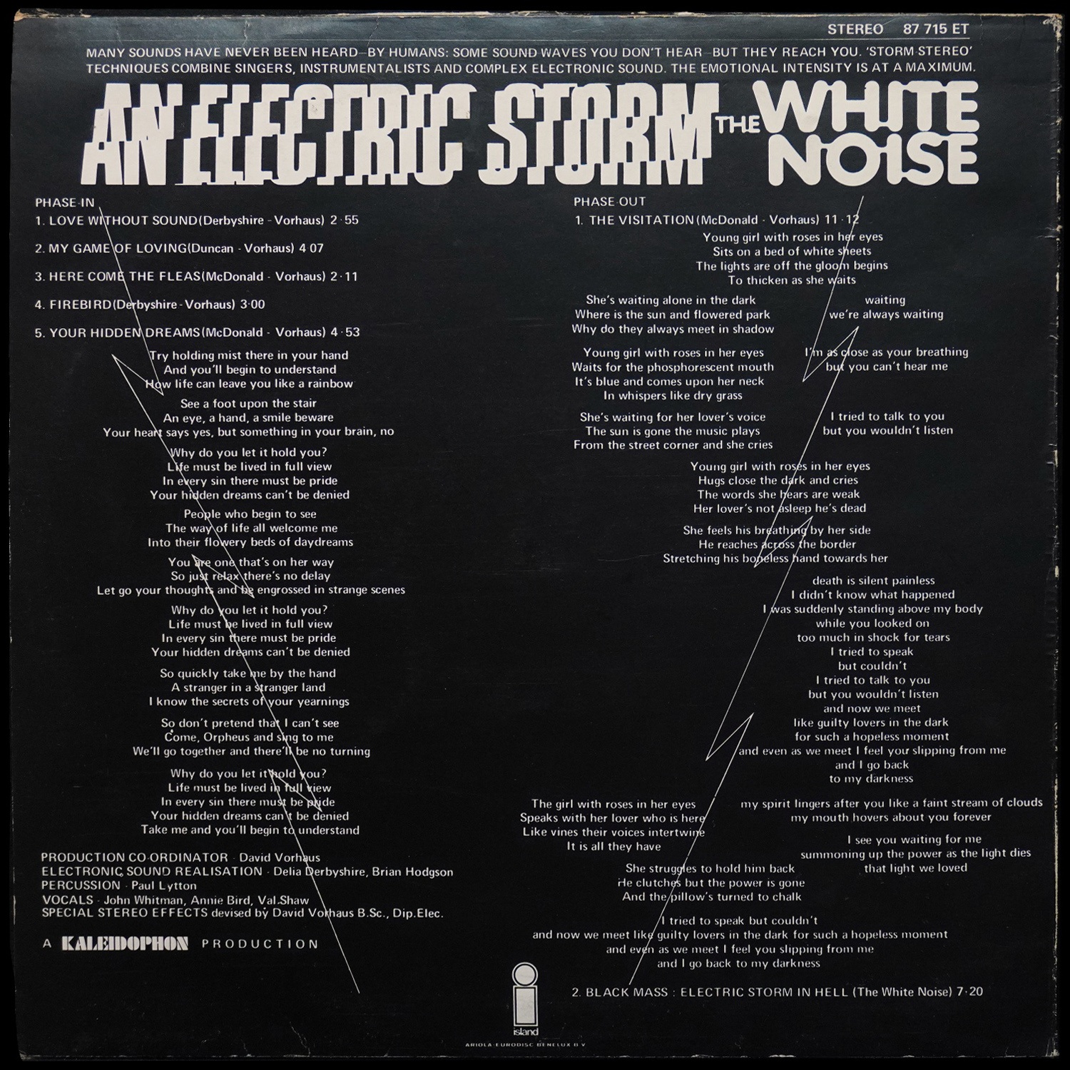 LP White Noise — An Electric Storm фото 2