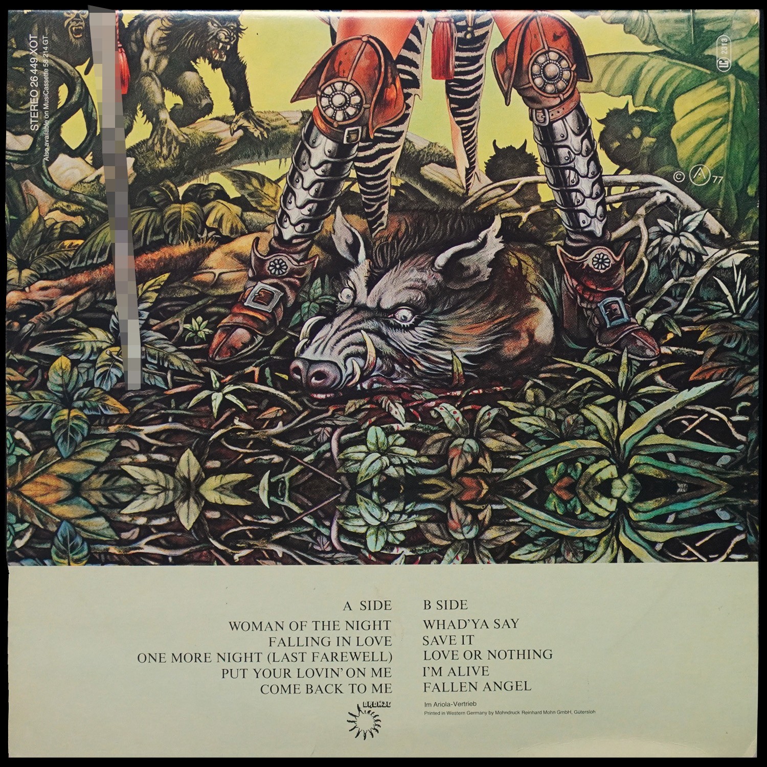 LP Uriah Heep — Fallen Angel фото 2
