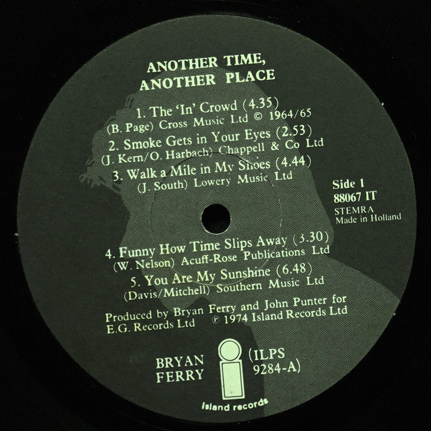 LP Bryan Ferry — Another Time, Another Place фото 3