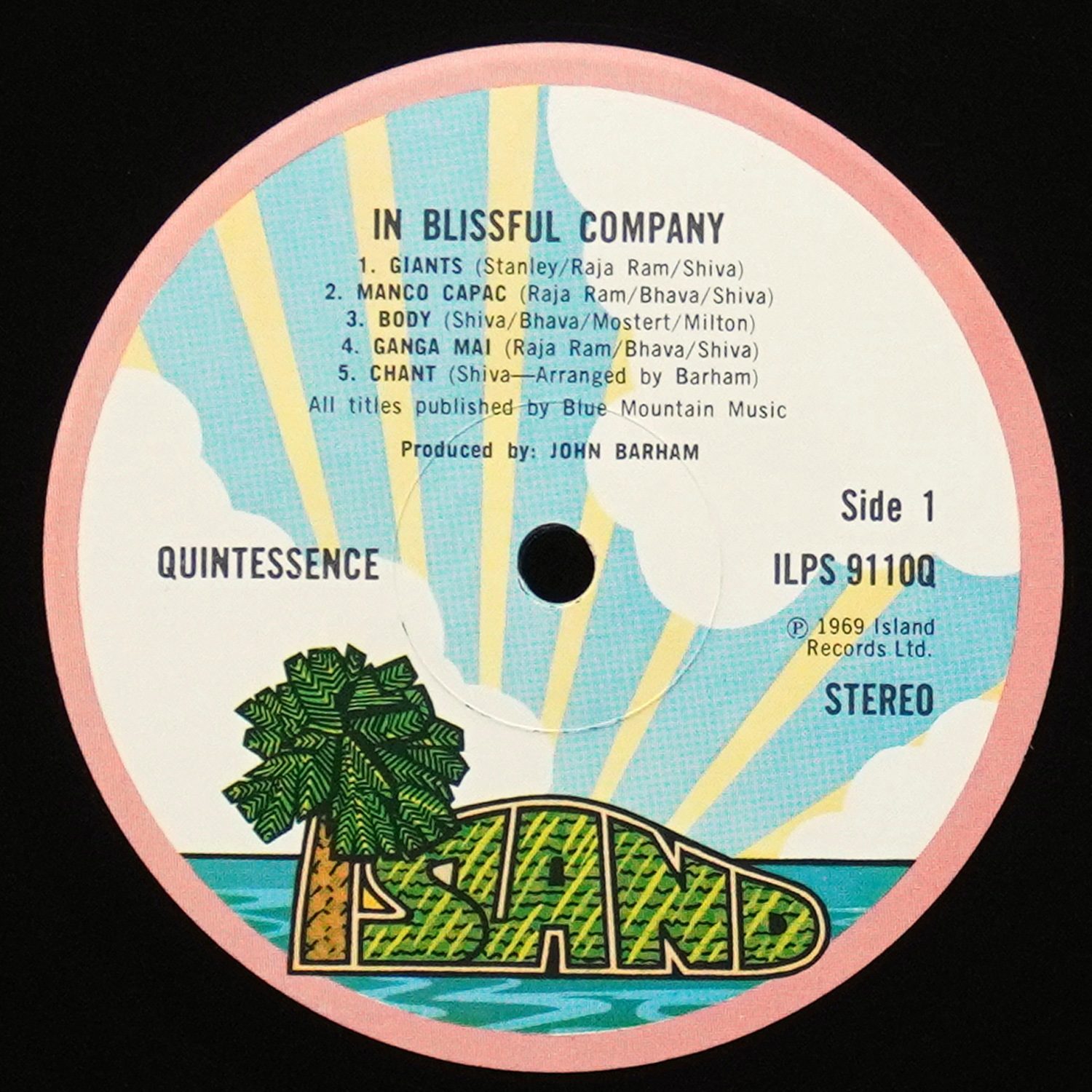 LP Quintessence — In Blissful Company (+ обложка-буклет) фото 3