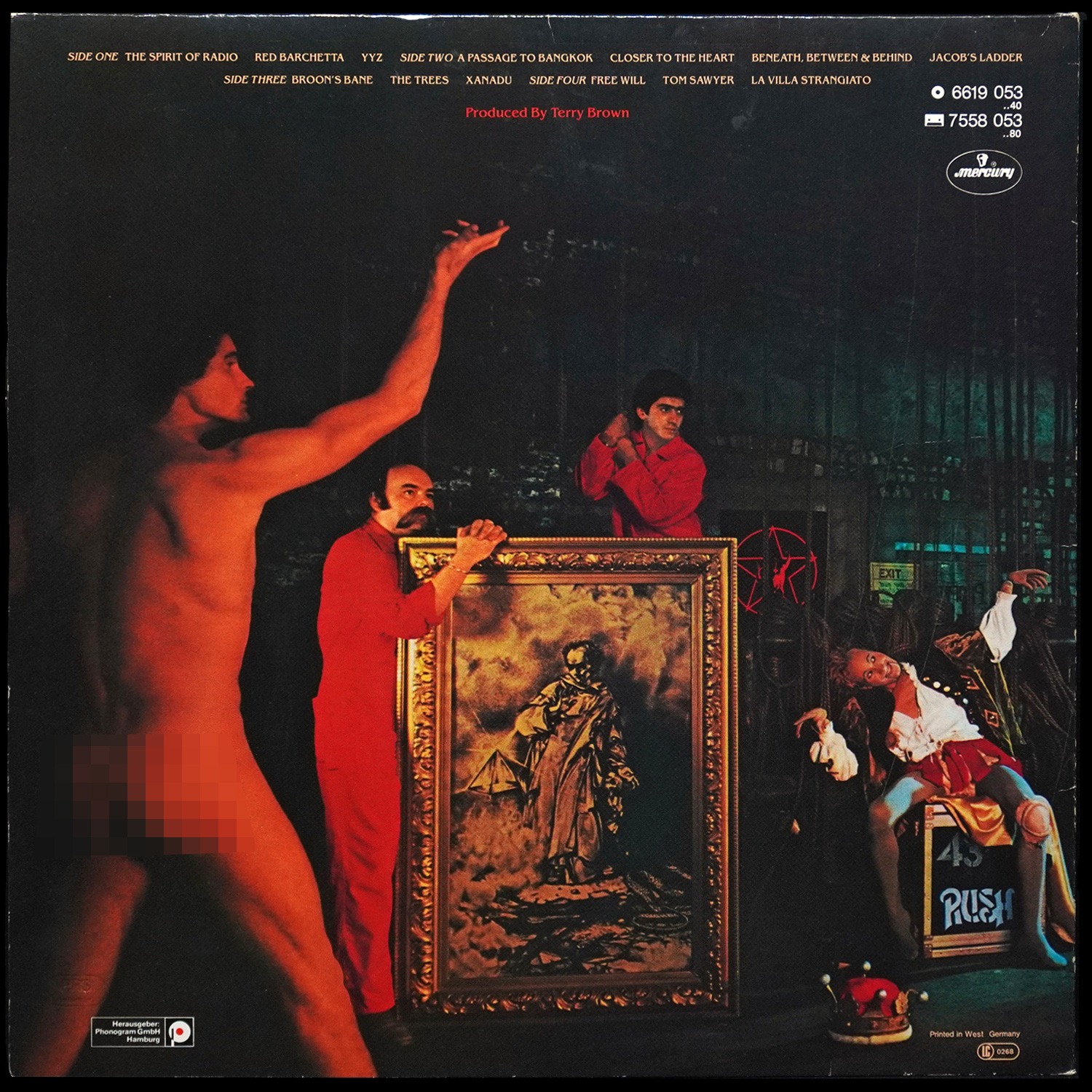 LP Rush — Exit...Stage Left (2LP) фото 2