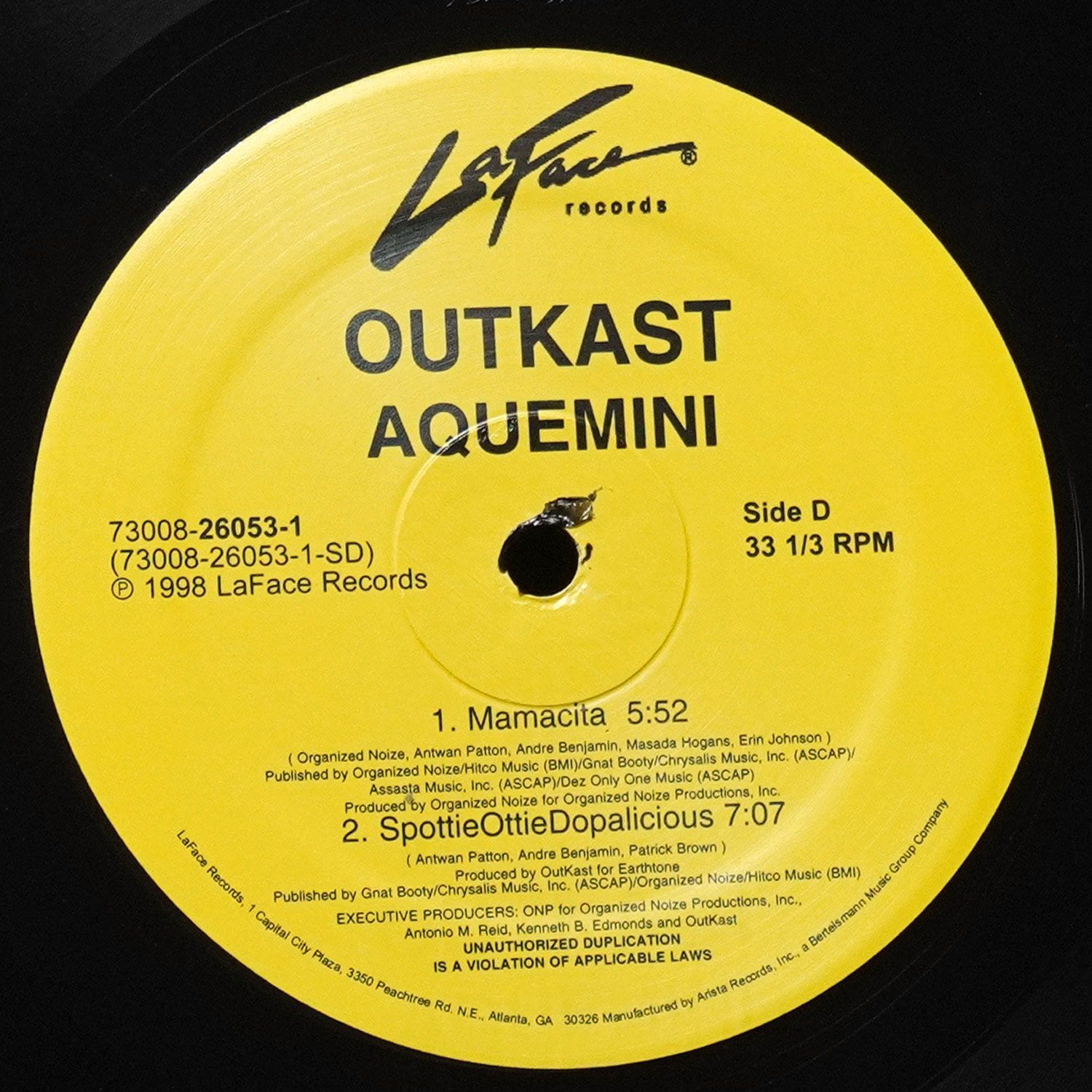 LP Outkast — Aquemini (3LP-бокс) фото 6