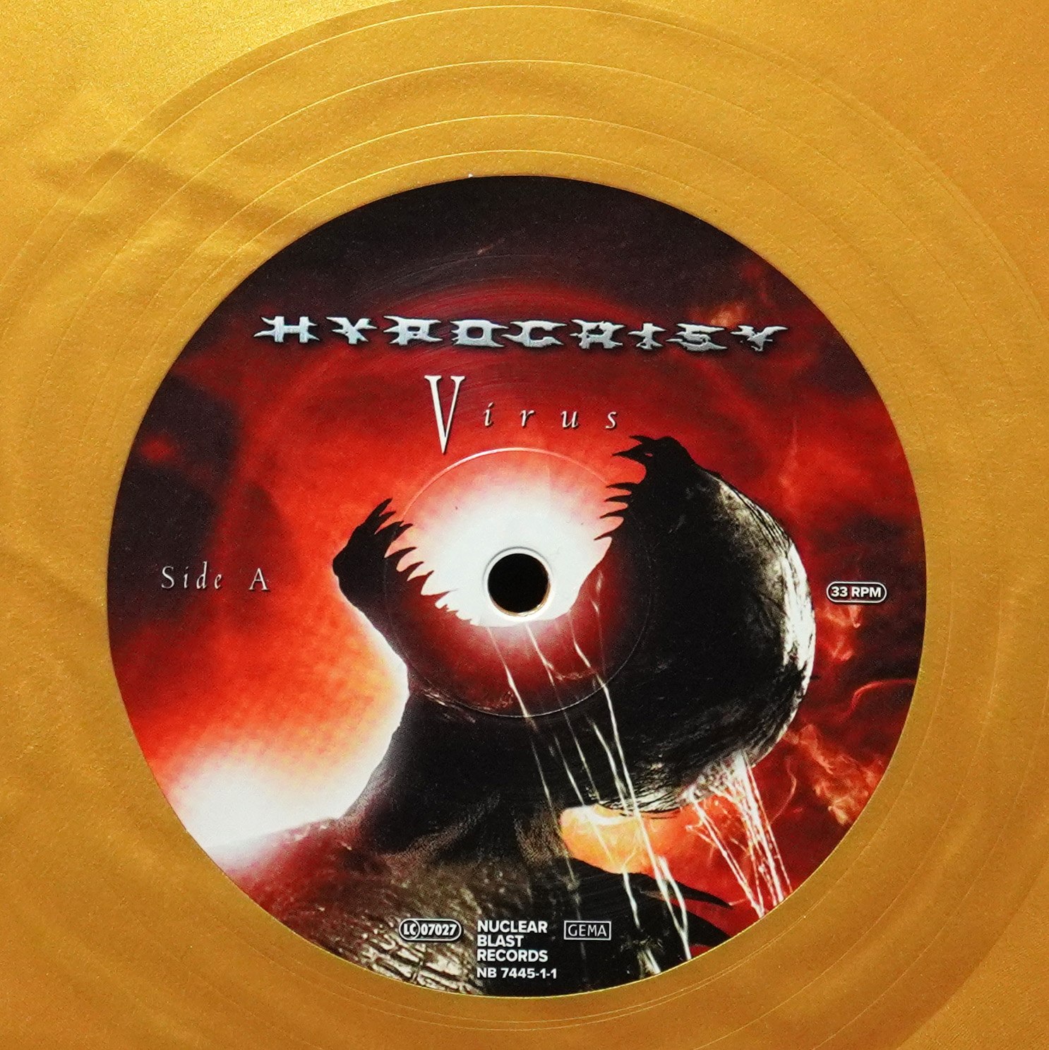 LP Hypocrisy — Virus (2LP, цветной винил) фото 4