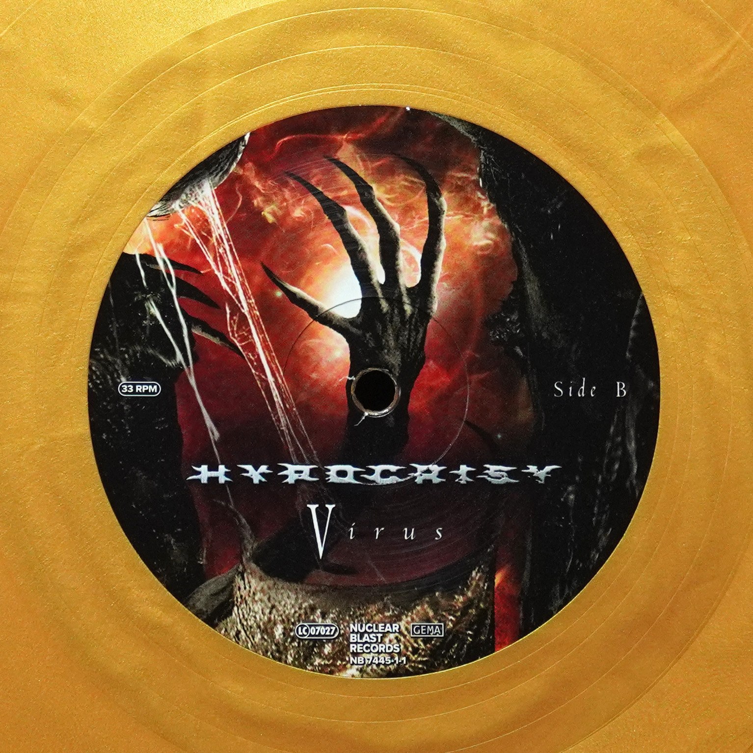 LP Hypocrisy — Virus (2LP, цветной винил) фото 5