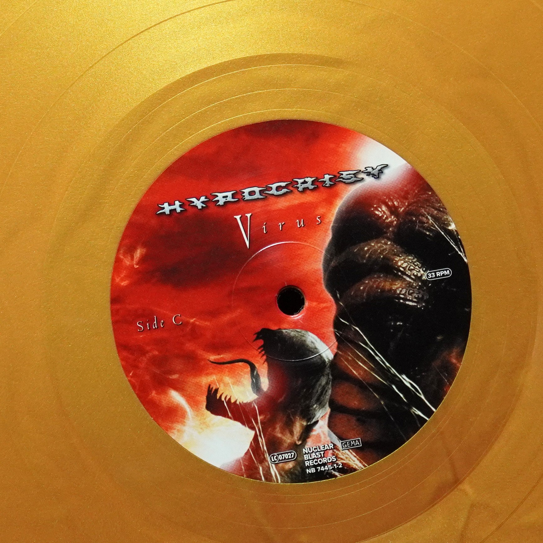 LP Hypocrisy — Virus (2LP, цветной винил) фото 6
