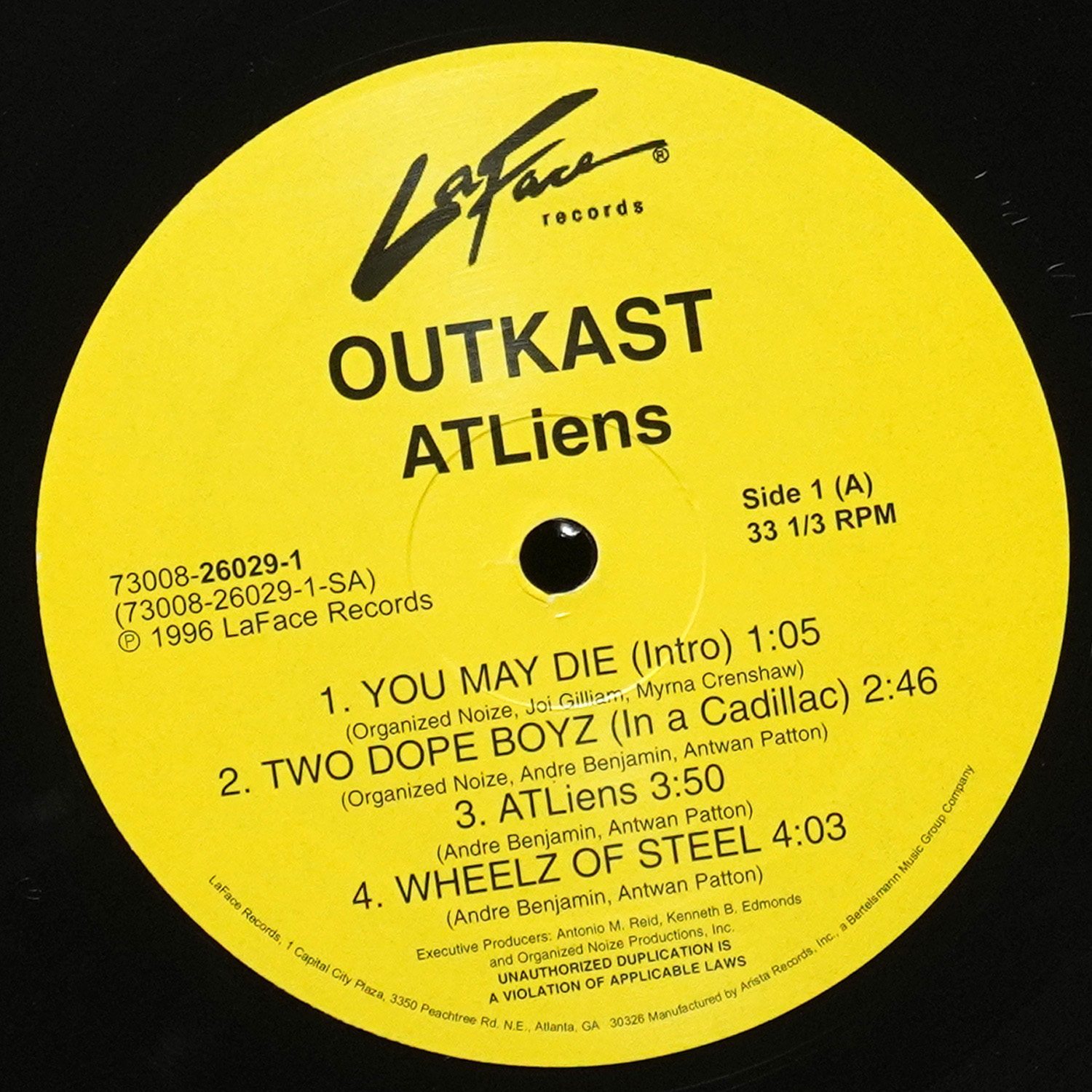 LP Outkast — ATLiens (2LP) фото 3