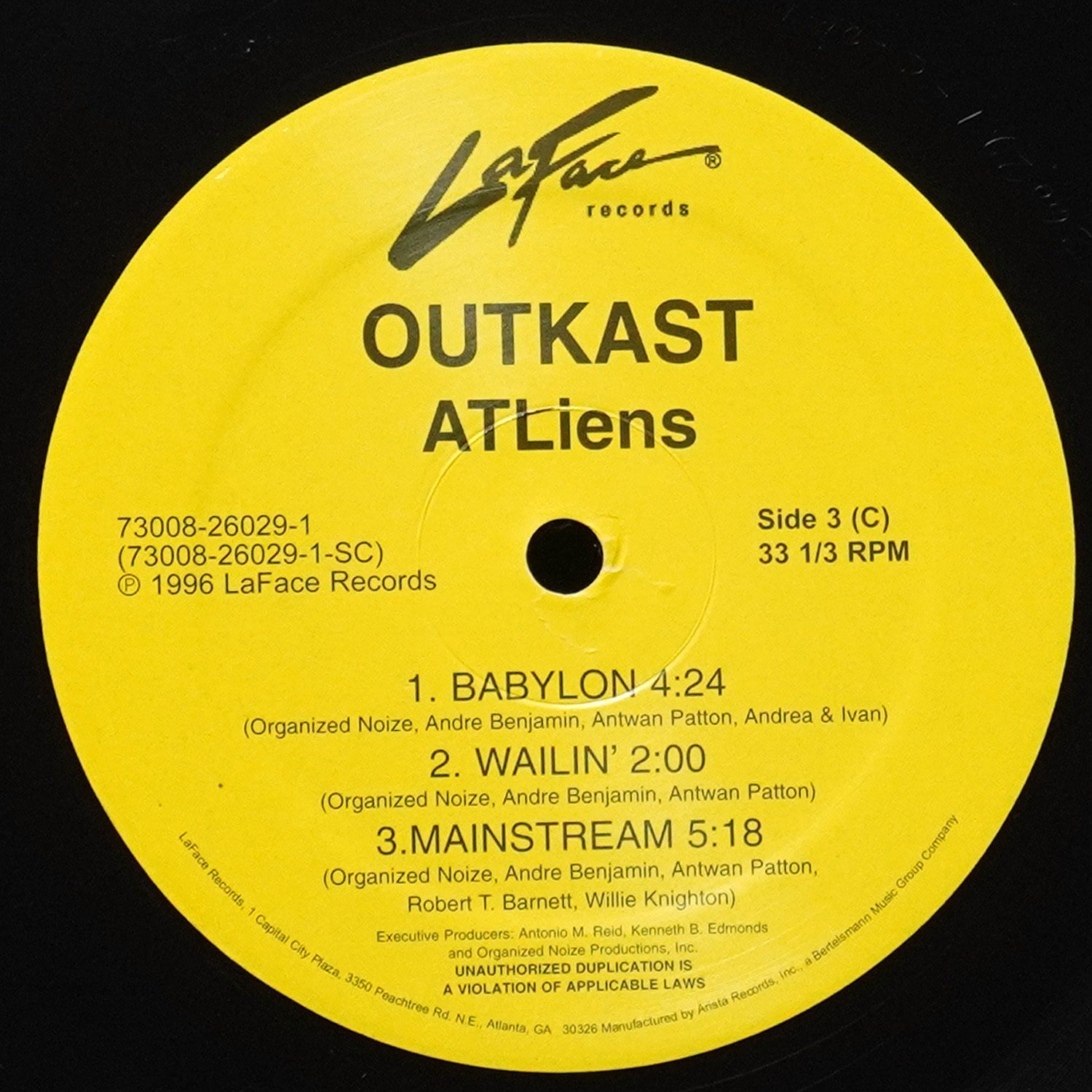 LP Outkast — ATLiens (2LP) фото 5