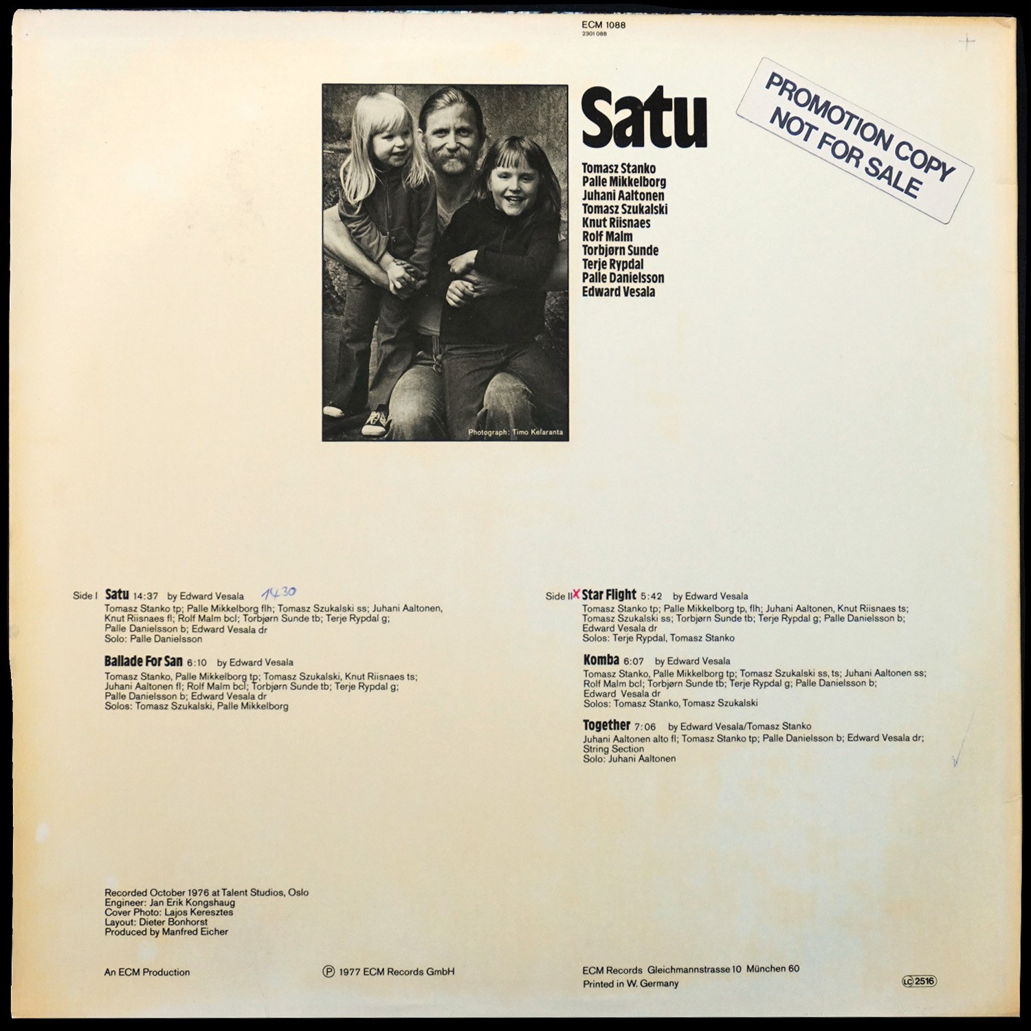 LP Edward Vesala — Satu фото 2
