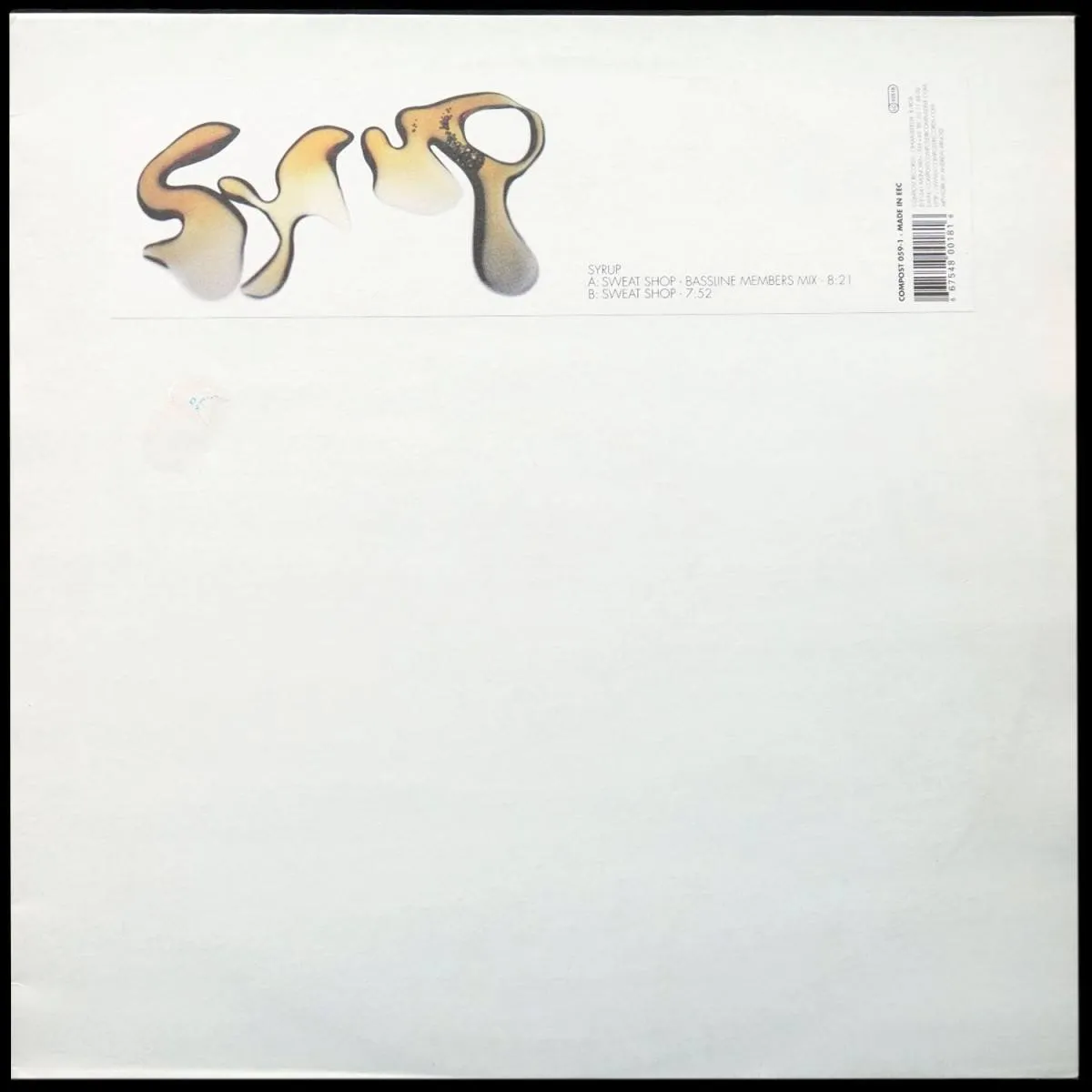 LP Syrup — Sweat Shop фото