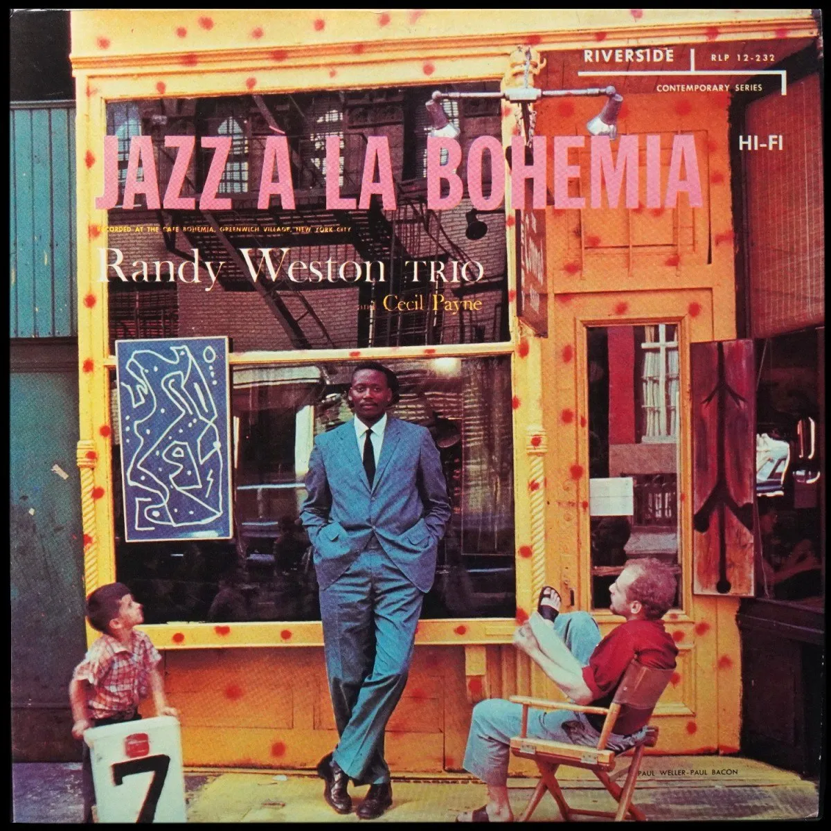 LP Randy Weston Trio — Jazz A La Bohemia (+ obi, моно) фото