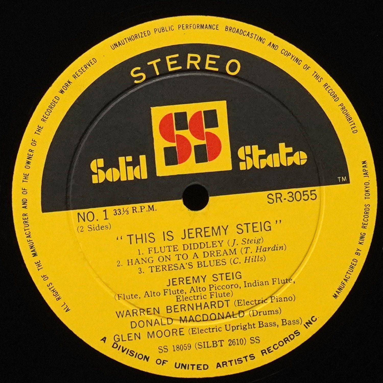 LP Jeremy Steig — This Is Jeremy Steig фото 3