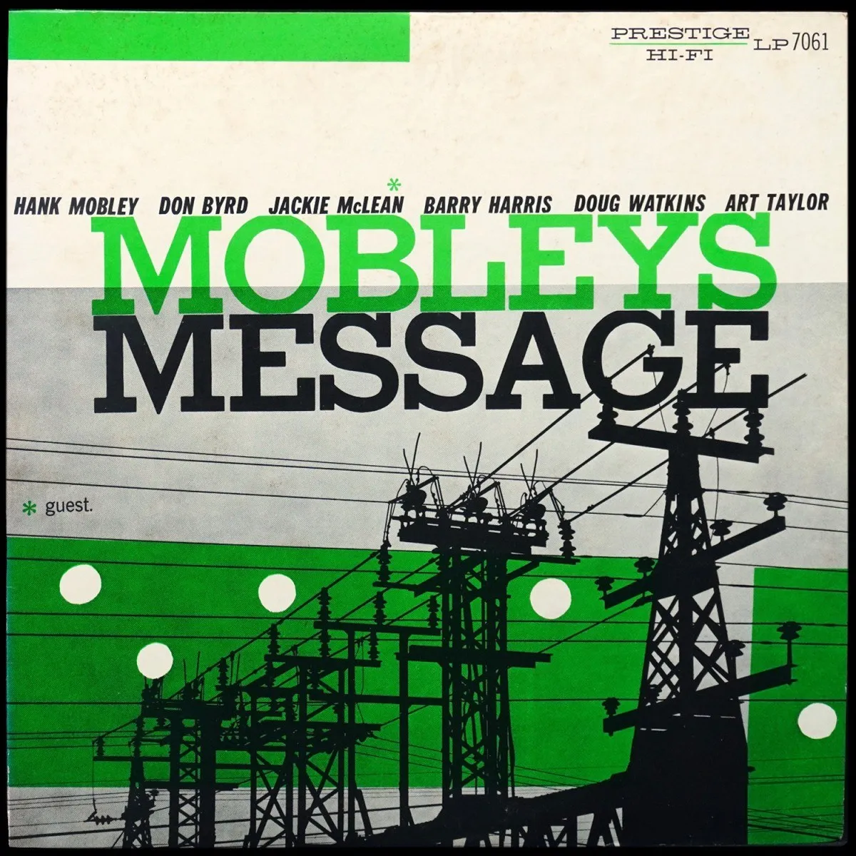 LP Hank Mobley — Mobley's Message (моно) фото