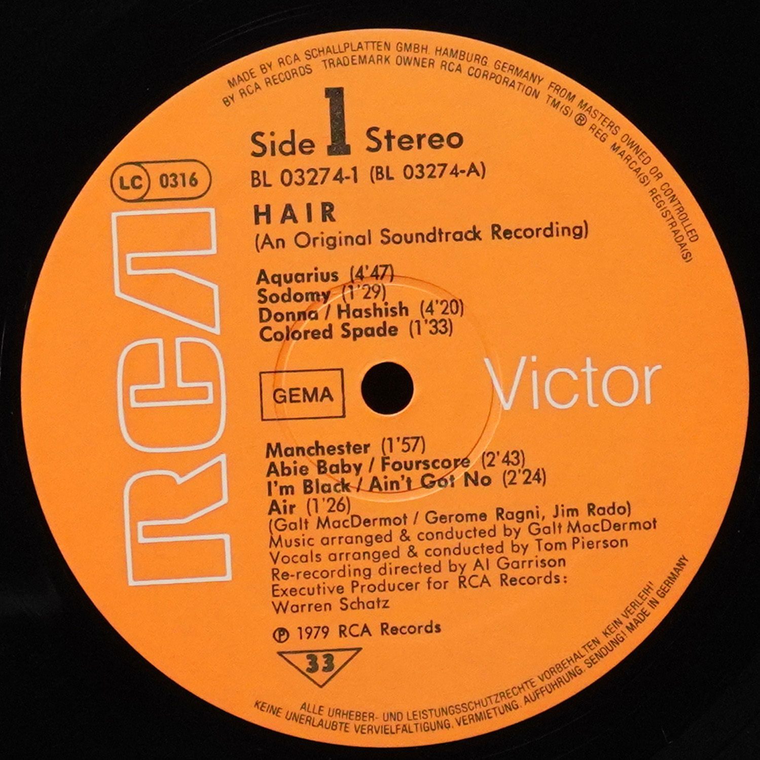 LP Galt MacDermot — Hair (Original Soundtrack Recording) (2LP) фото 2