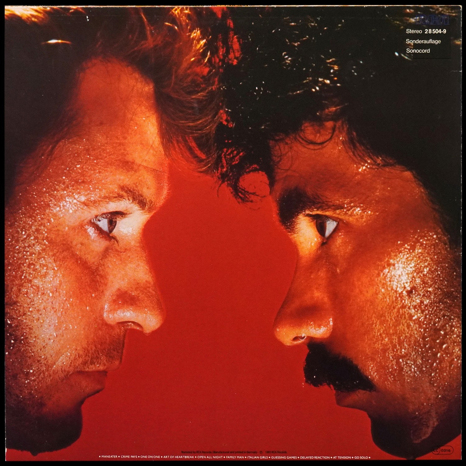 LP Daryl Hall & John Oates — H2O (клубное издание) фото 2