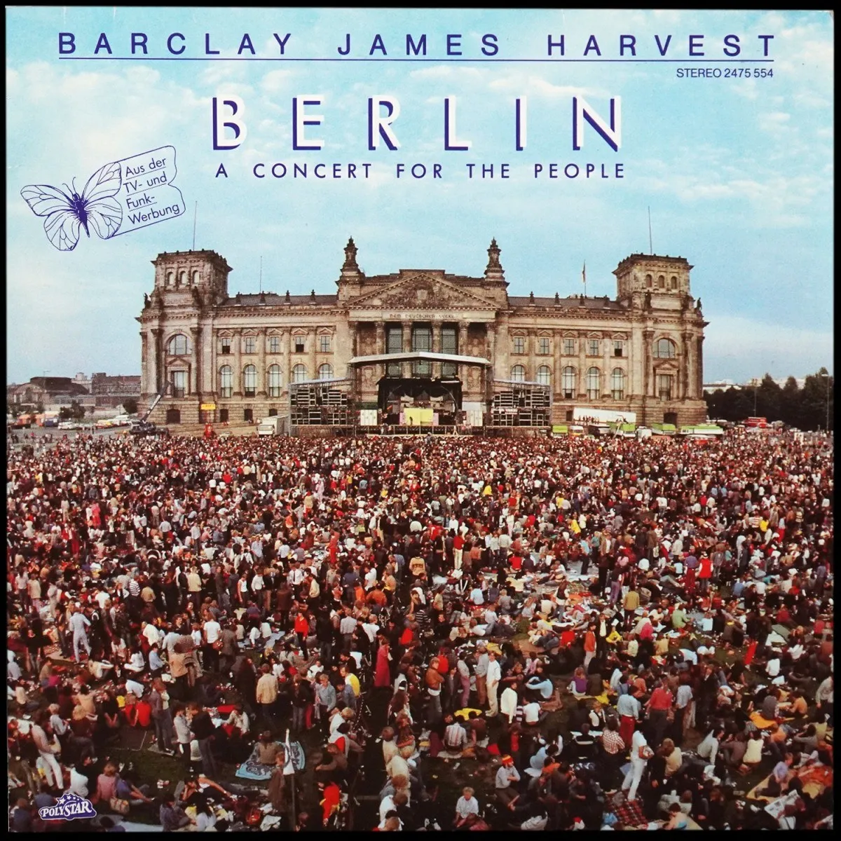 LP Barclay James Harvest — Berlin - A Concert For The People фото