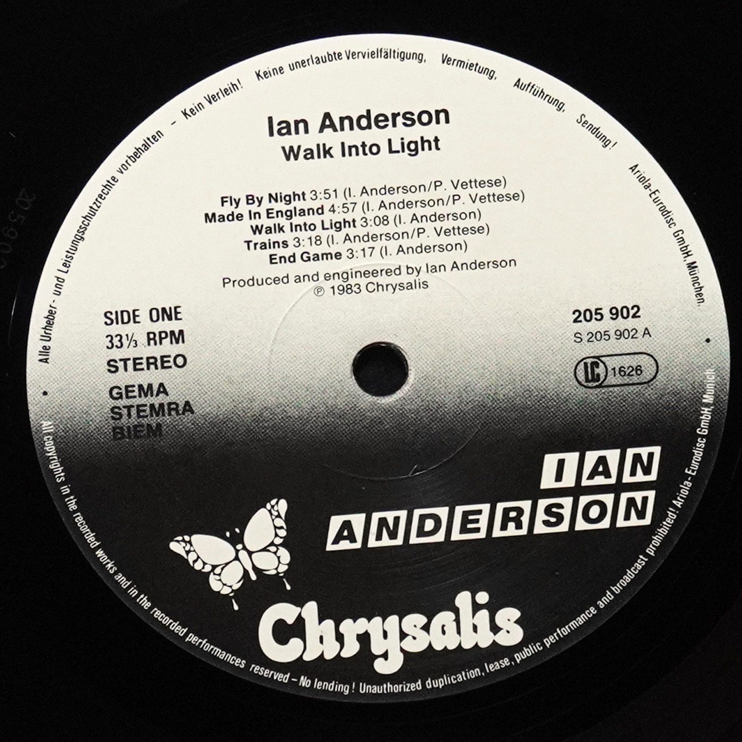 LP Ian Anderson — Walk Into Light фото 3